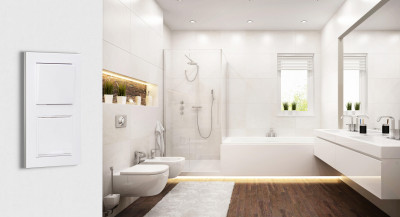 HK07 IP44 - arctic white matt