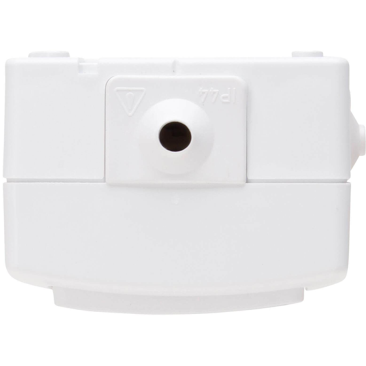 NAUTIC - universal switch/socket outlet with central earth contact combination, colour: arctic white - Image 4