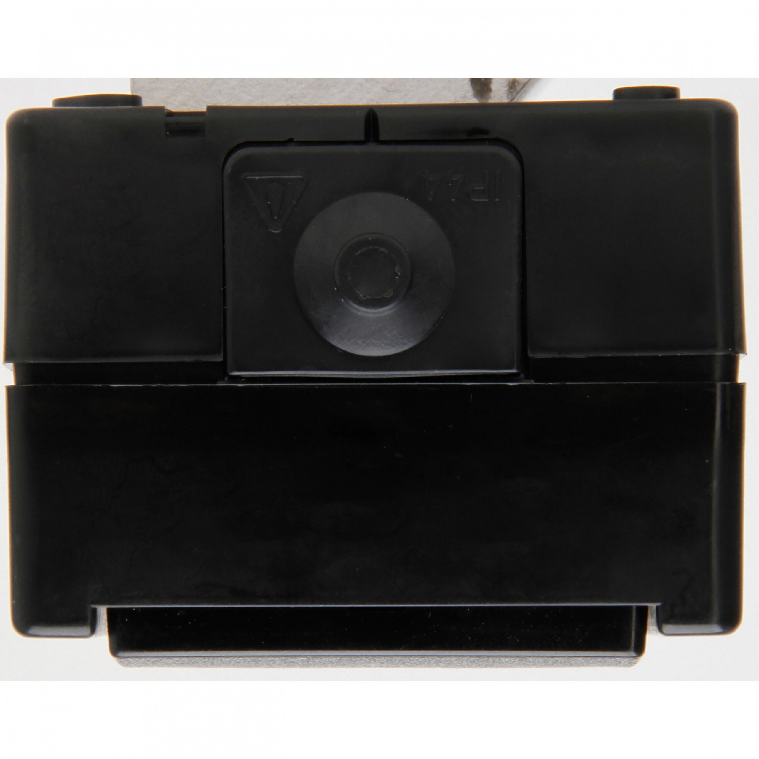 proAQA – Aus-/Wechselschalter-Steckdosenkombination, senkrecht, Farbe: schwarz – Bild 5