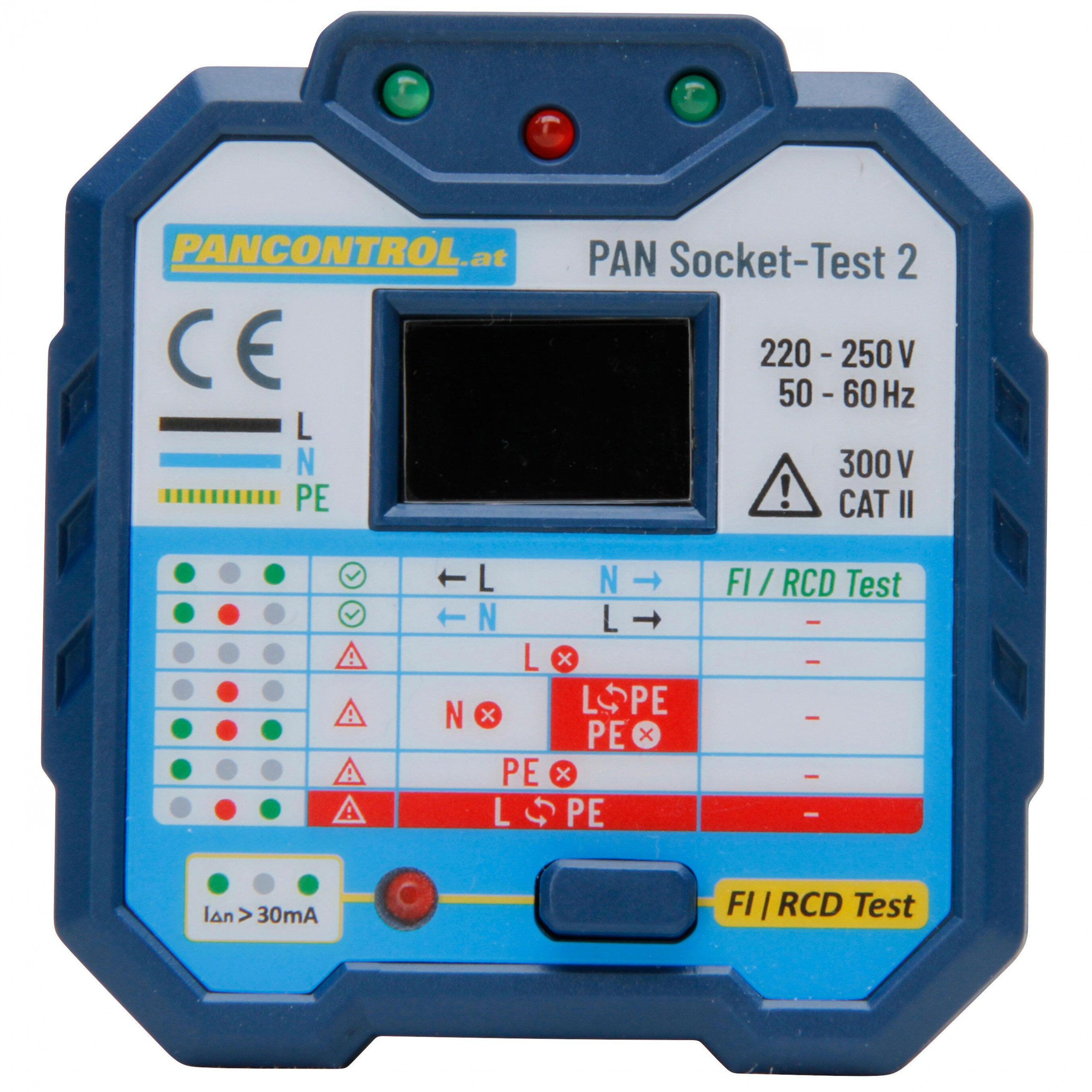 Socket and RCD test adapter for easy plug in socket outlets - Image 2