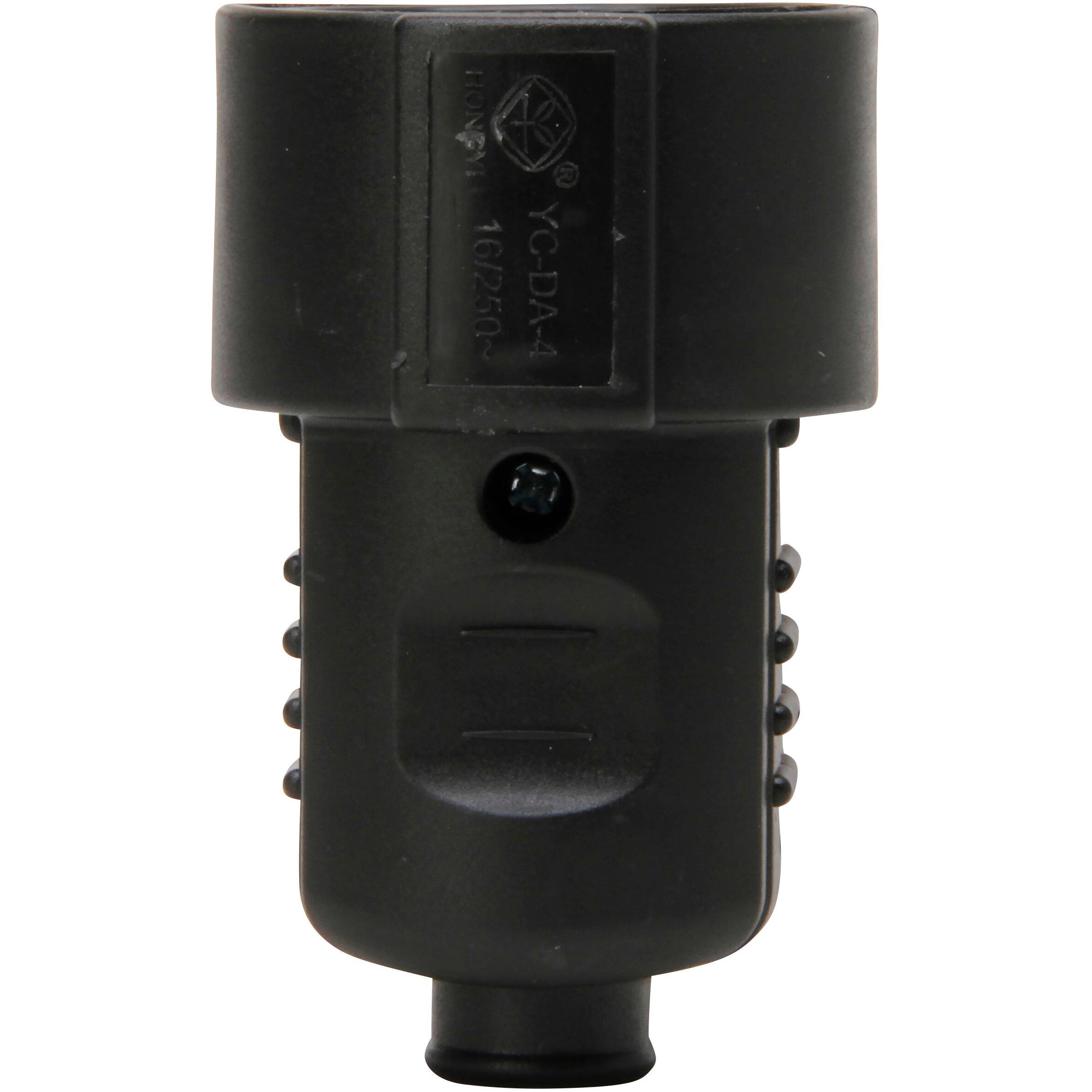 Contrastekker RA, kunststof, zwart - Afbeelding 5