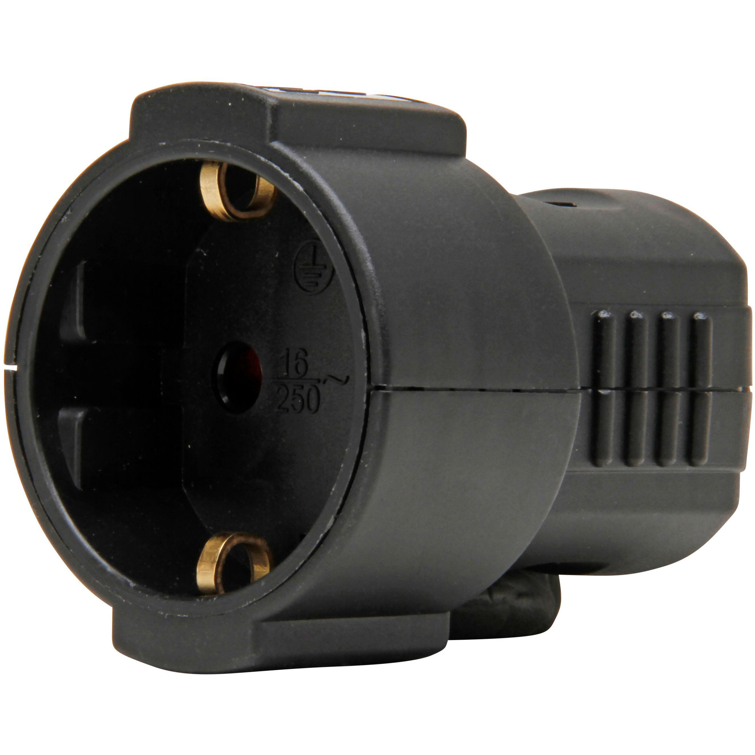 Contrastekker RA, kunststof, zwart - Afbeelding 8