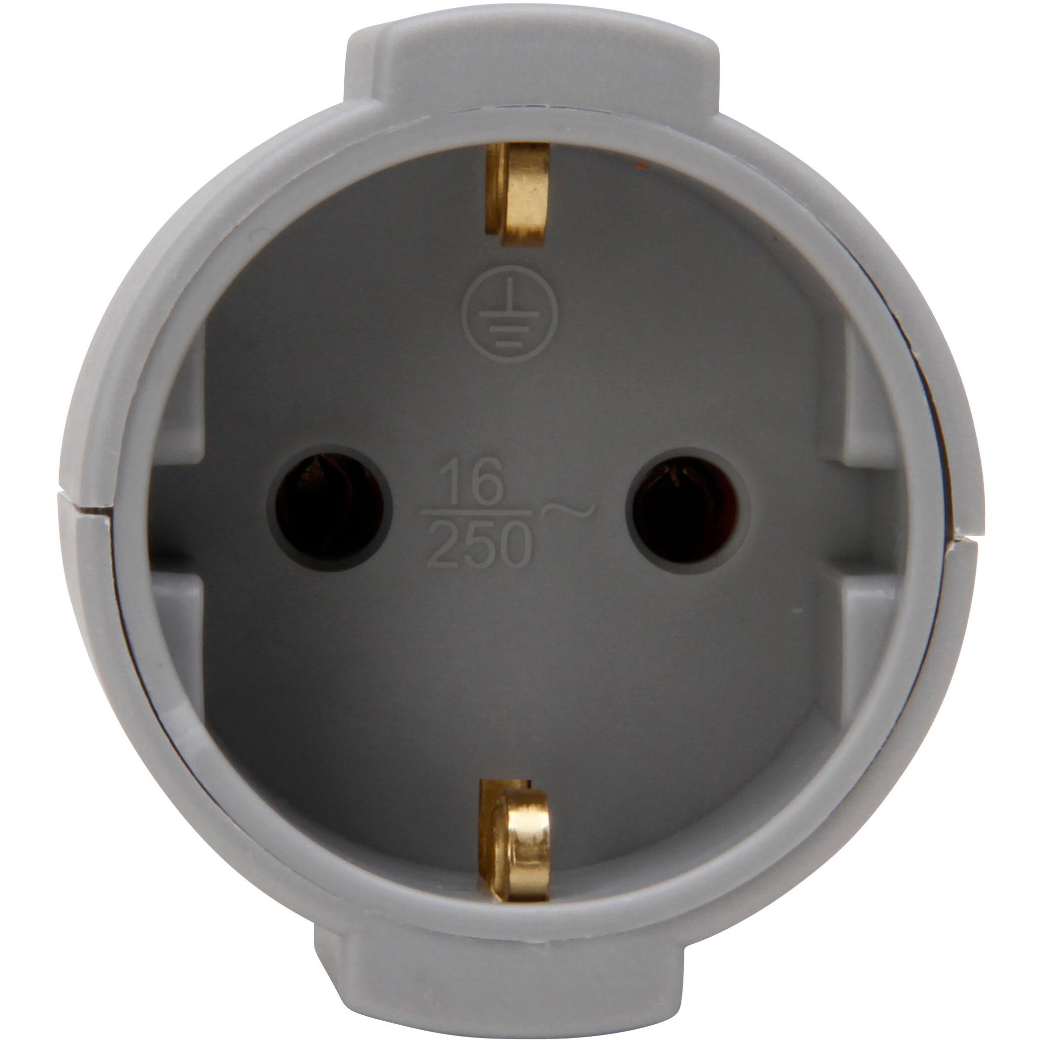 Contrastekker RA, kunststof, grijs - Afbeelding 2