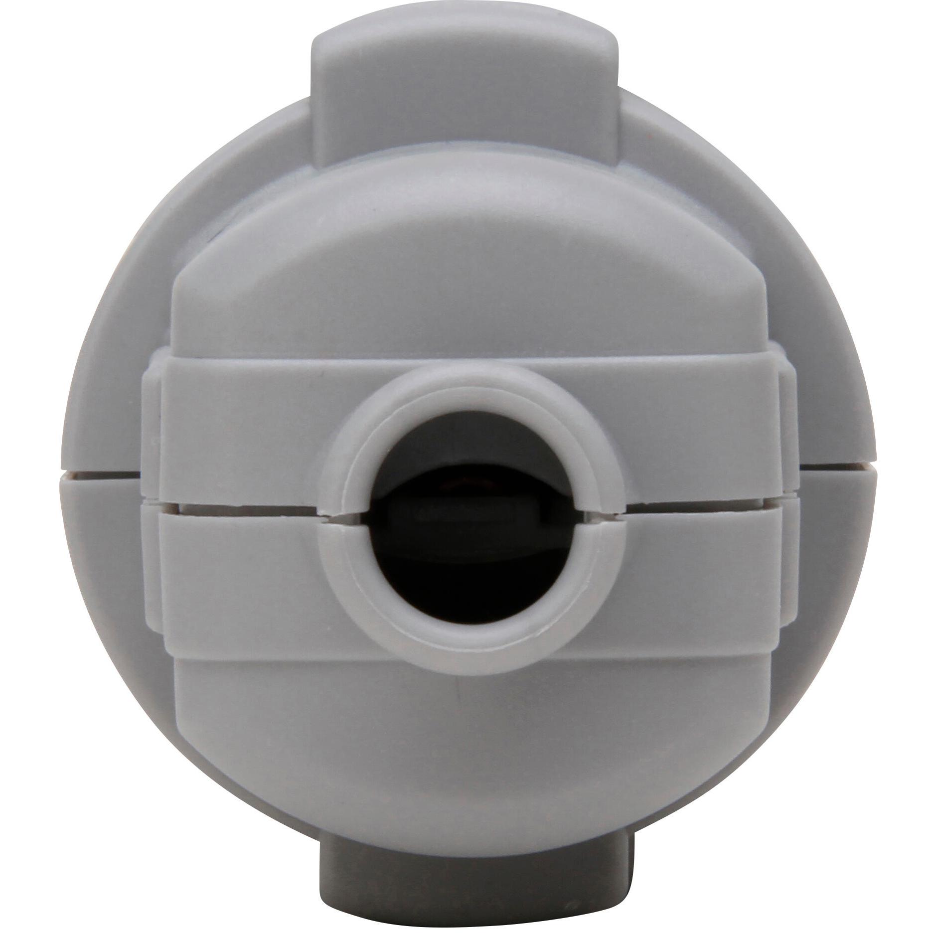 Contrastekker RA, kunststof, grijs - Afbeelding 3