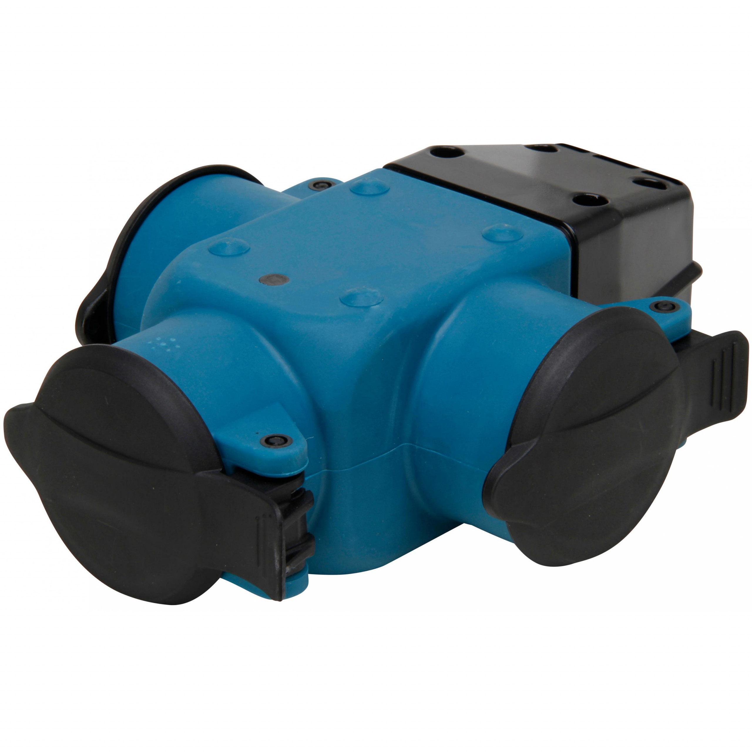 Contrastekker 3V RA, kunststof, deksel, blauw - Afbeelding 9