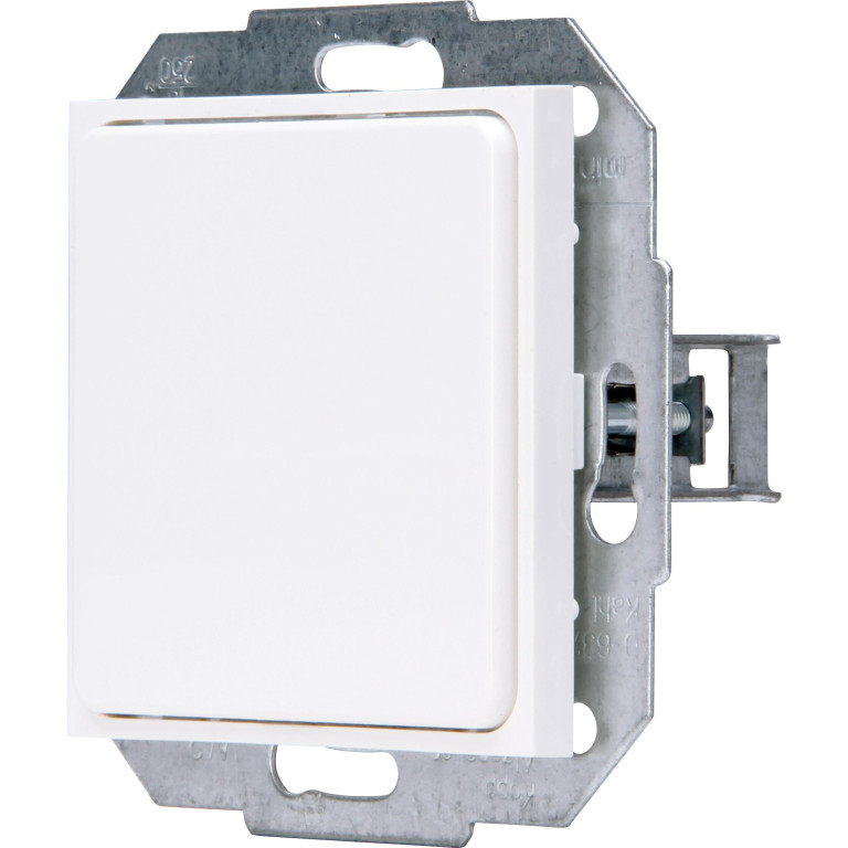 Kopp HK07 Abdeckrahmen 5-fach - Arktisweiß Matt, 55x55 Mm, IP 20, Für Schalter & Steckdosen