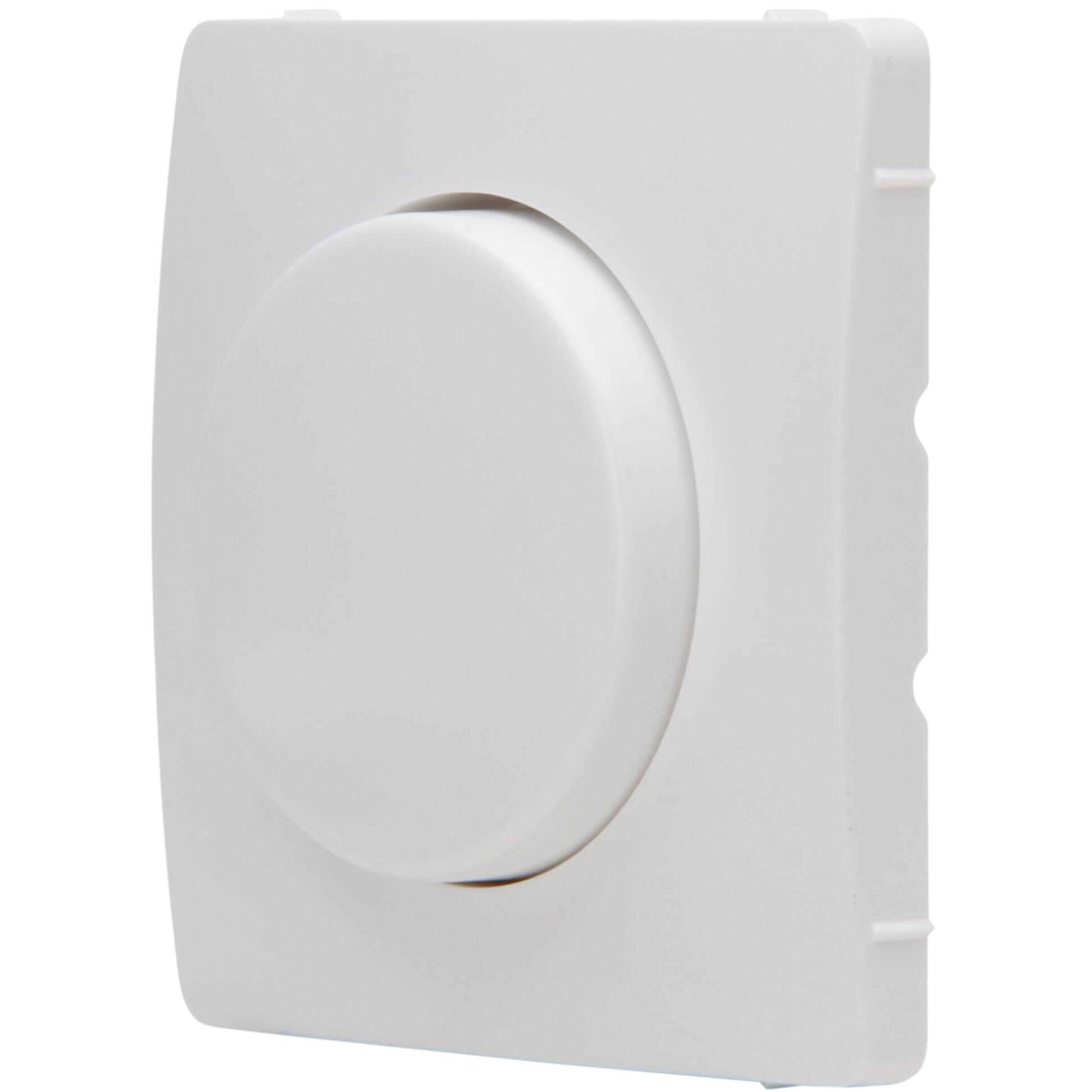 PARIS - Dimmer-Abdeckung für Druck-Wechseldimmer, Farbe: arktisweiß matt – Bild 8
