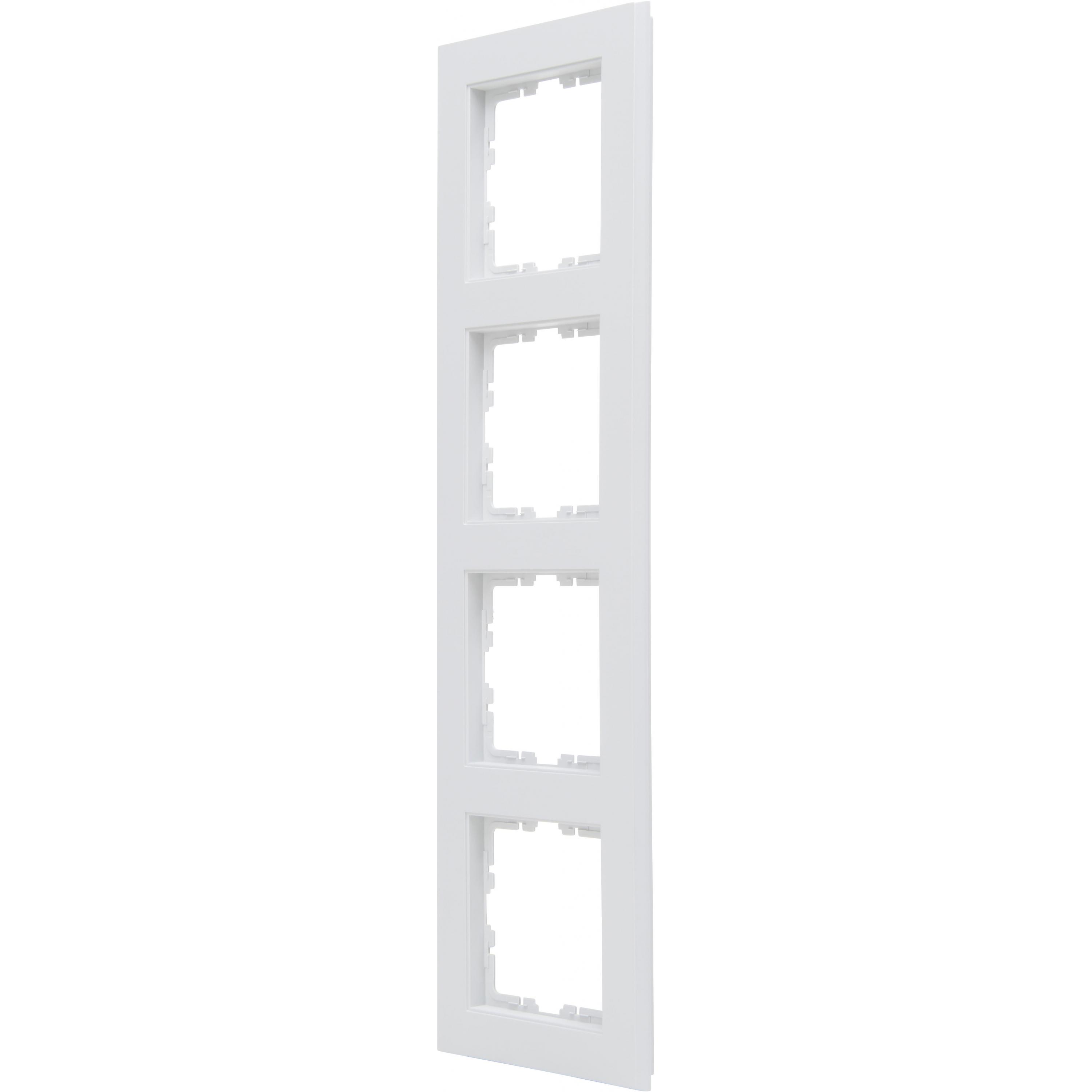 HK07 - Abdeckrahmen 4-fach, Farbe: grau matt – Bild 8