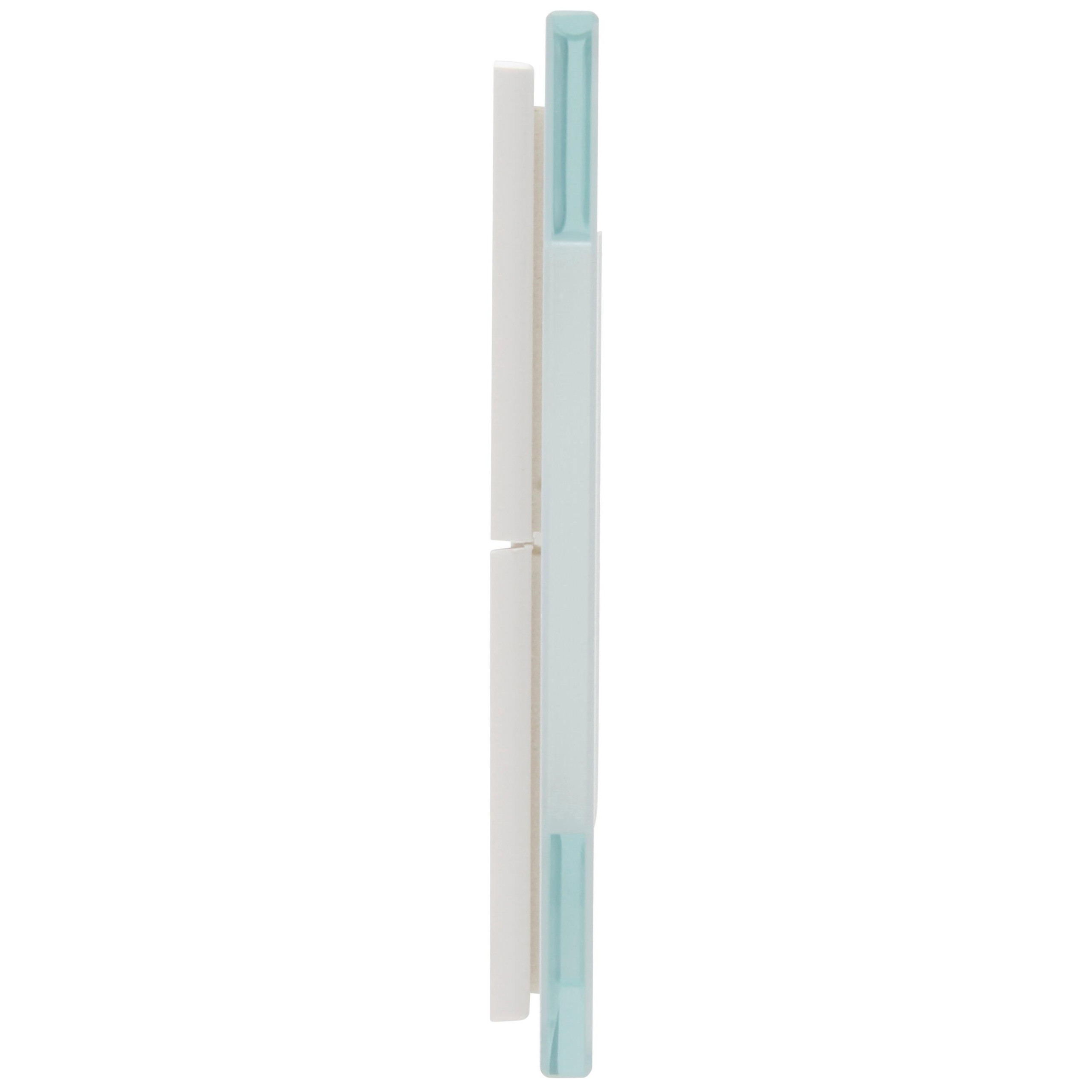 HK07 - Glas-Abdeckrahmen, 1-fach, Farbe: mint – Bild 7