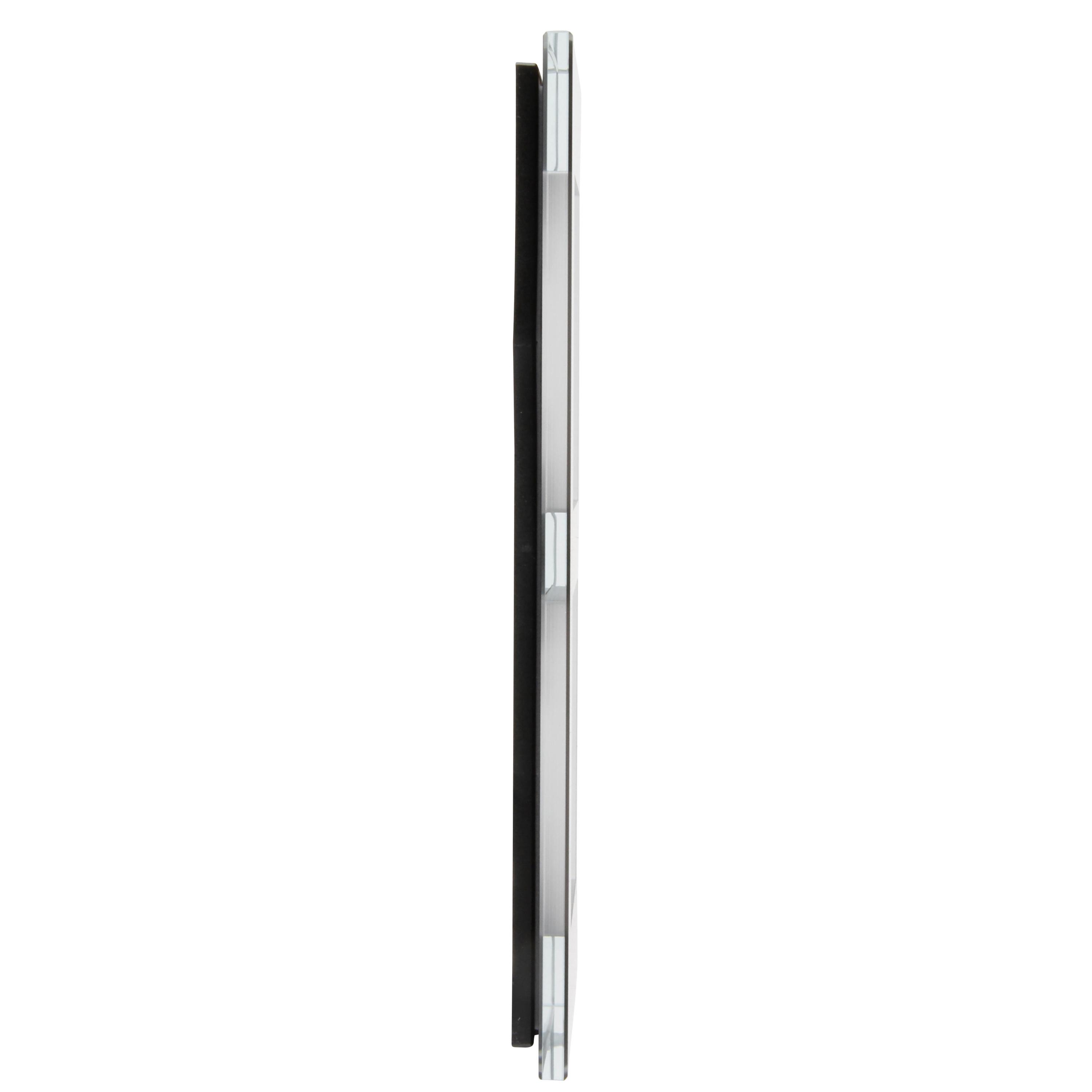 HK07 - Glas-Abdeckrahmen, 2-fach, Farbe: schwarz – Bild 6