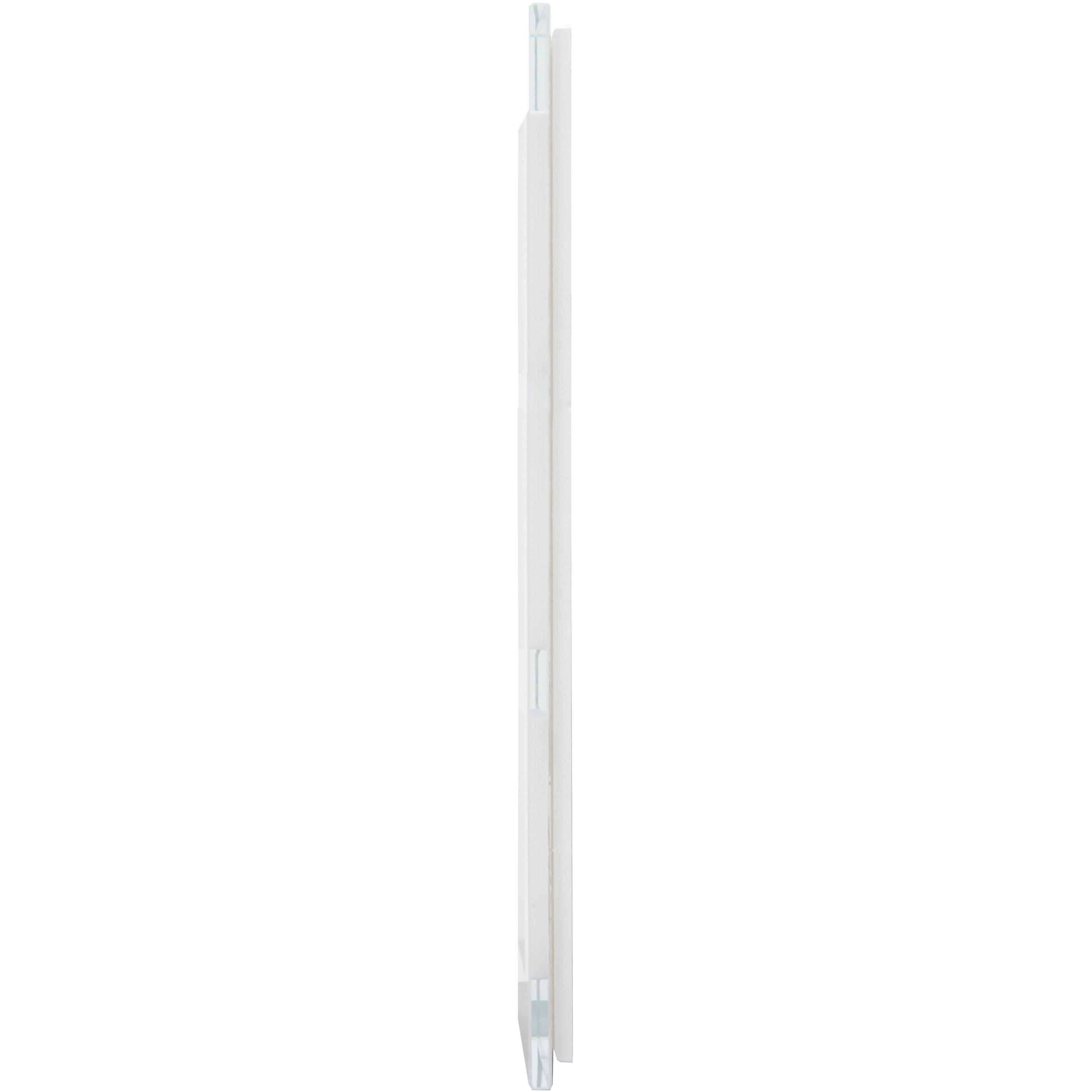 HK07 - Glas-Abdeckrahmen, 3-fach, Farbe: weiß – Bild 6