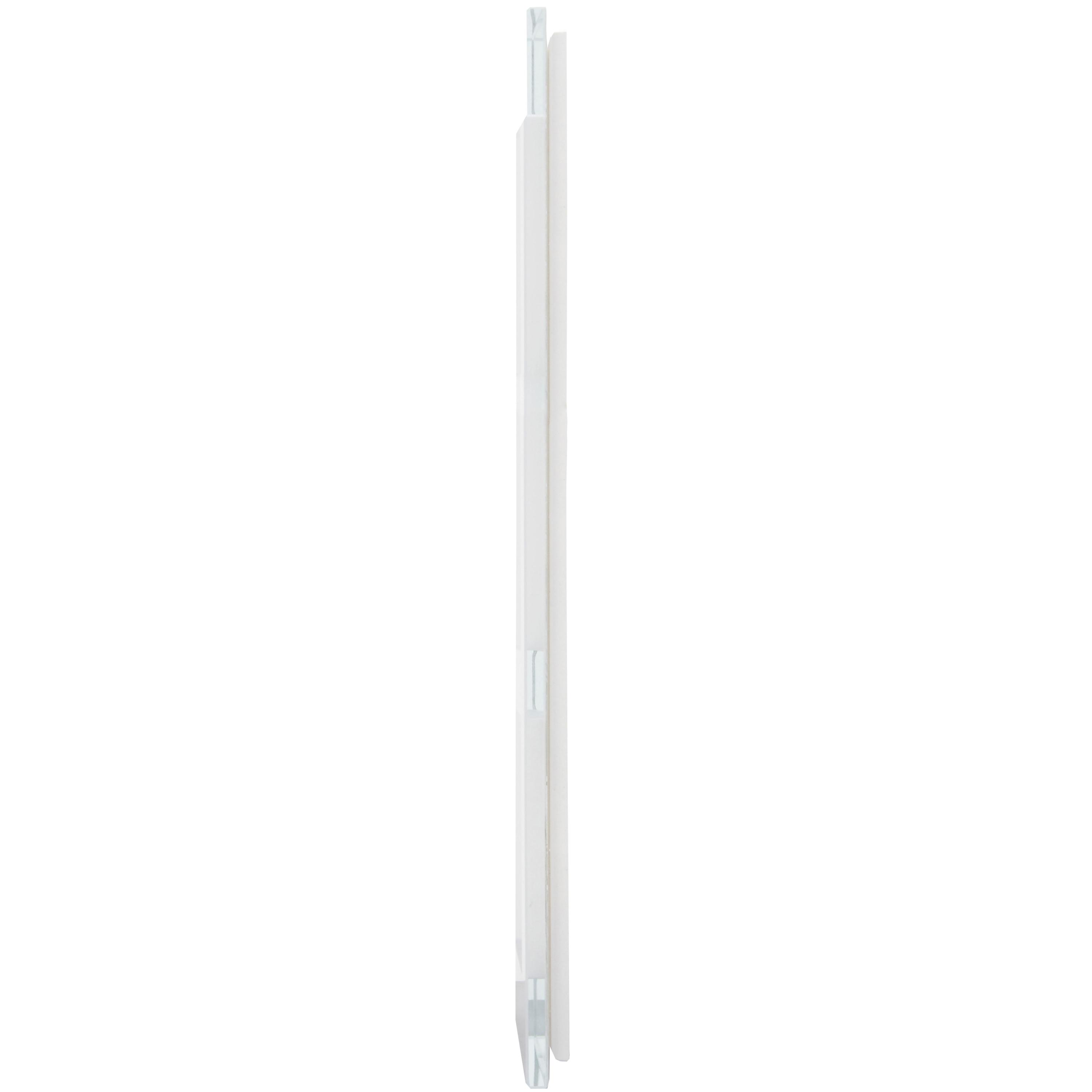 HK07 - Glas-Abdeckrahmen 4-fach, Farbe: weiß – Bild 6
