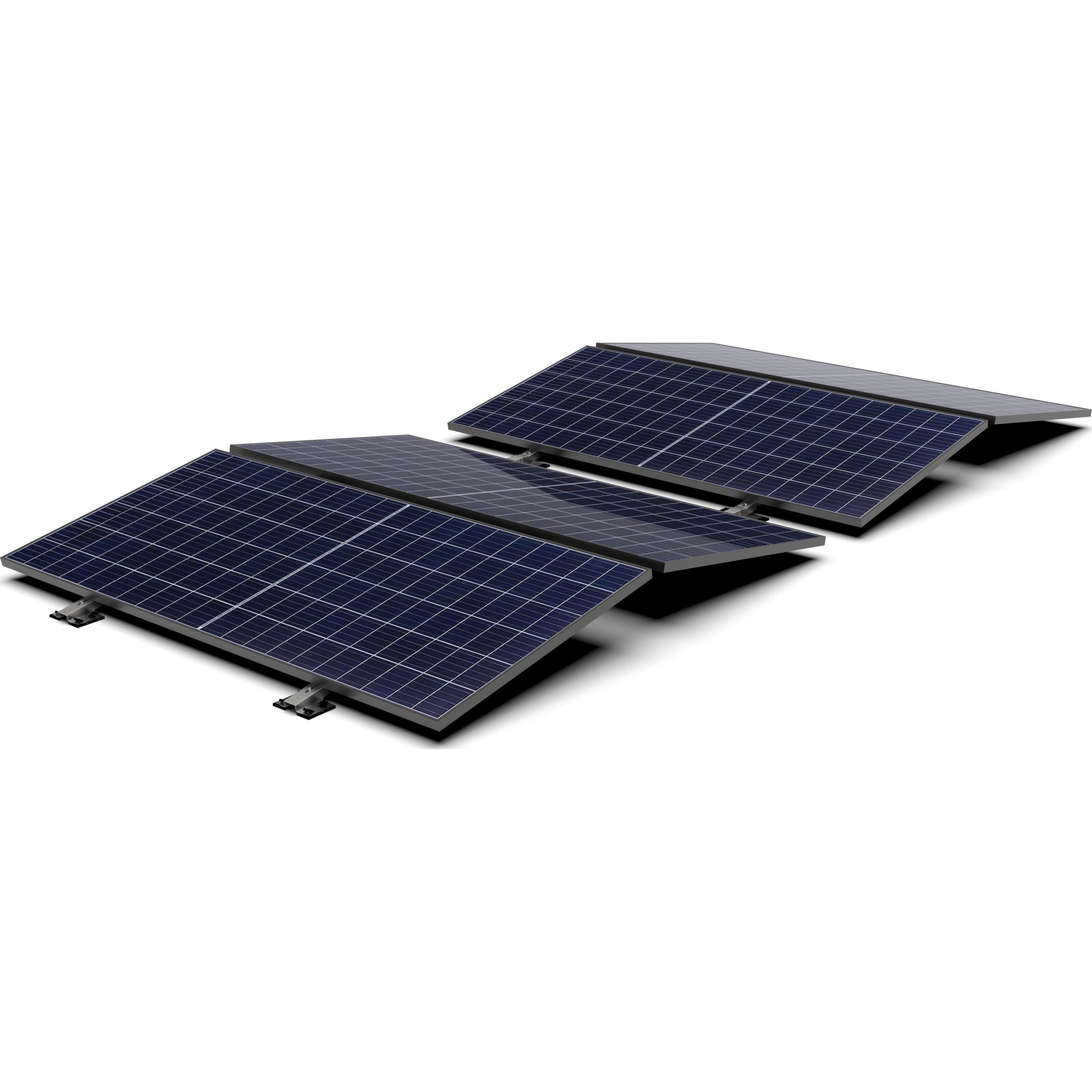 Kopp SmartFlex-4 (Heavy): Faltbare Photovoltaik-Montagesystem-Lösung mit bereits 4 montierten Photovoltaikmodulen 400Wp, schwere Konstruktion