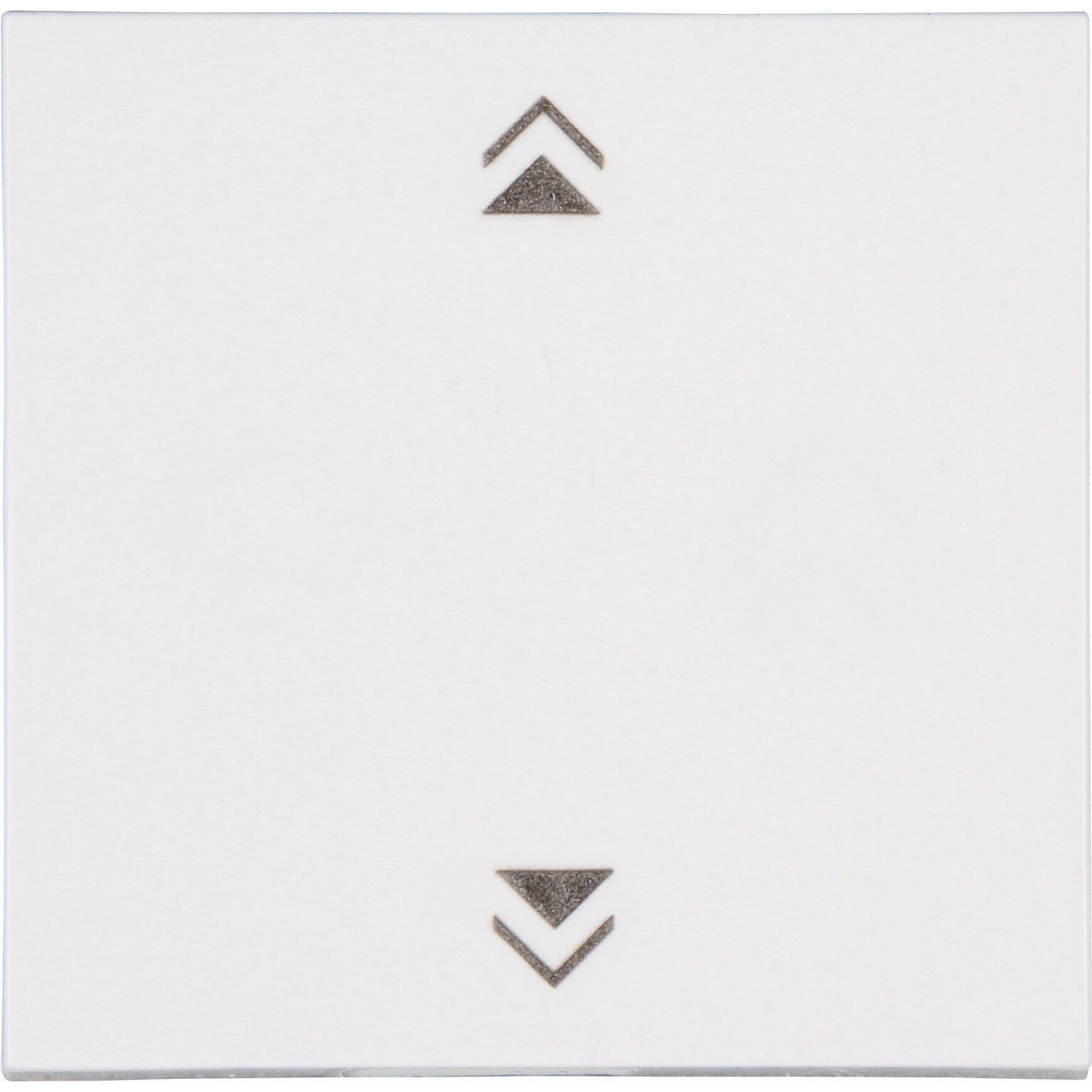 HK07 - Flächenwippe mit Pfeilsymbolen, Farbe: reinweiß