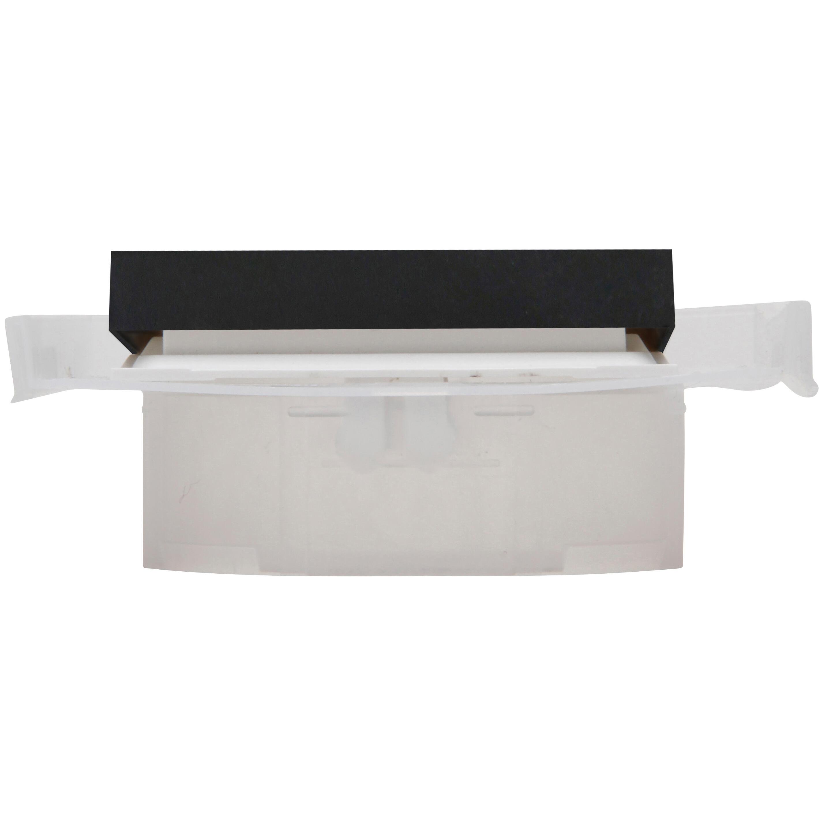 HK07 IP44 - Flächenwippe mit Linse und Symbol "Glocke" , Farbe: anthrazit – Bild 5