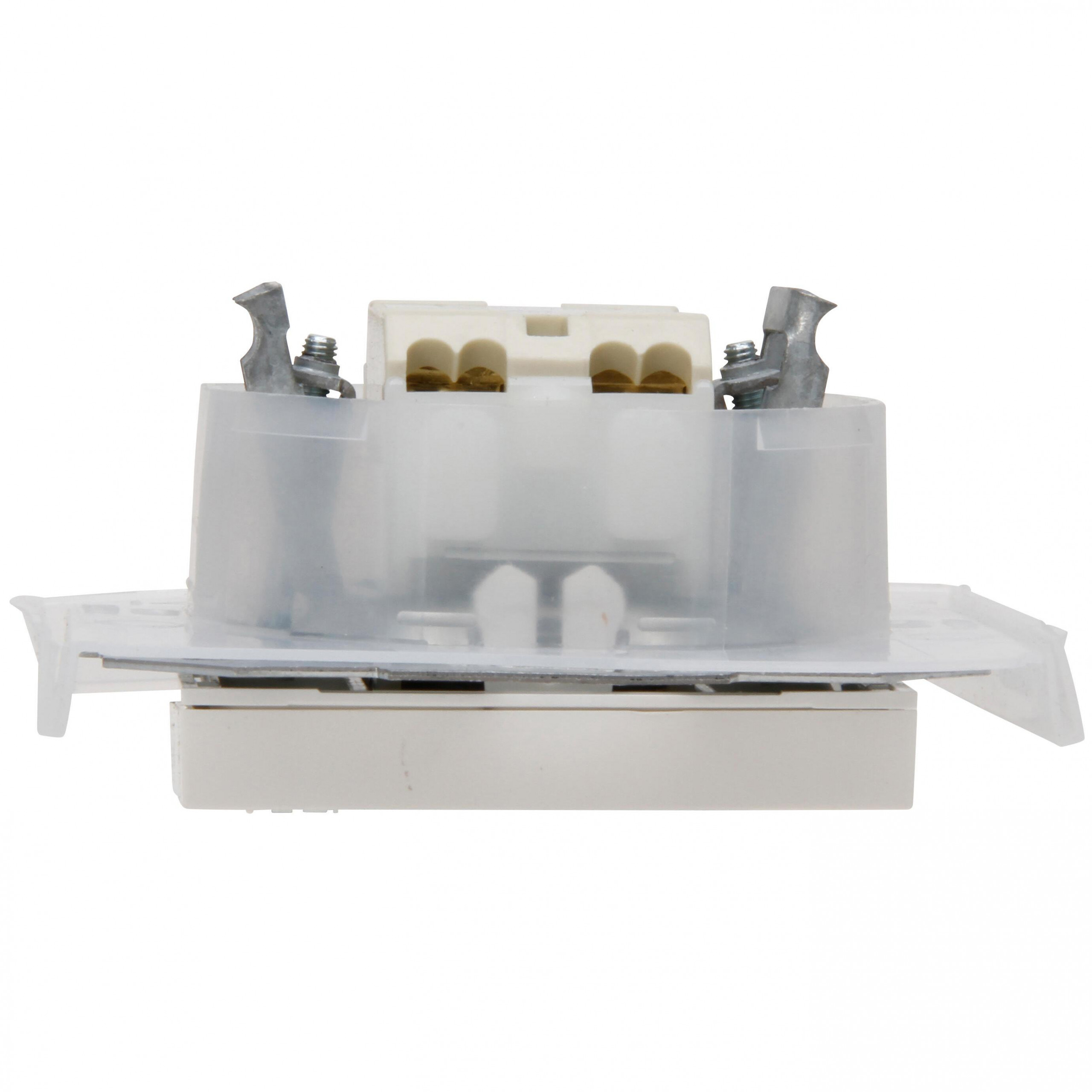 ATHENIS IP44 - Wechsel-/Kontrollschalter, Federplatte und Dichtungsring, Farbe: reinweiß – Bild 6