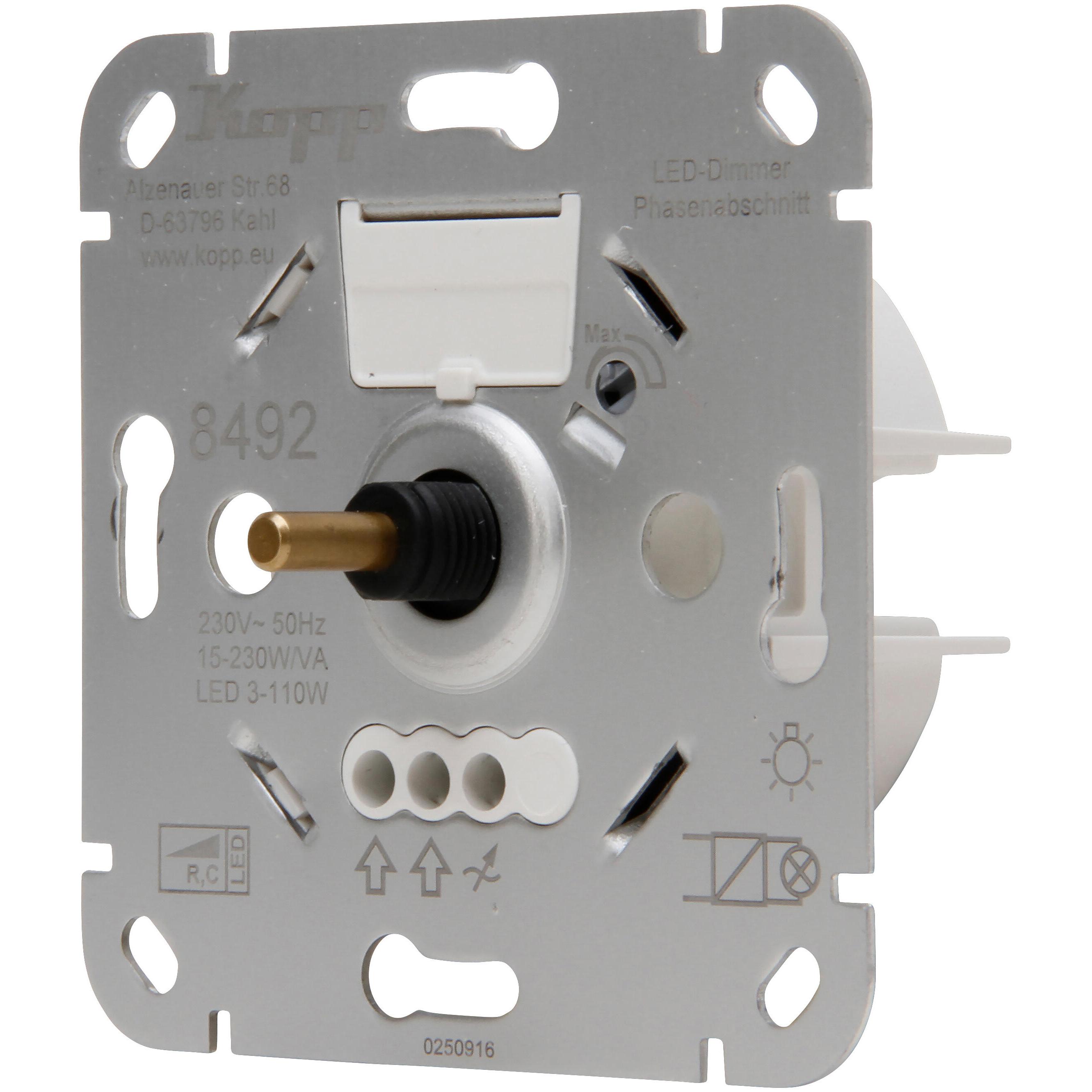 LED-Drehdimmer mit Druck-Wechsel-Schalter RC 230W – Bild 8