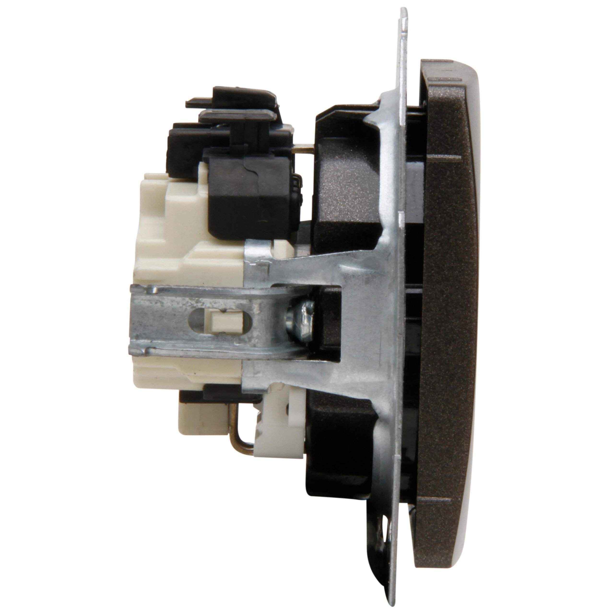 PARIS - Profi-Pack: 6 earthed socket outlets with shutter, colour: rosewood - Image 7