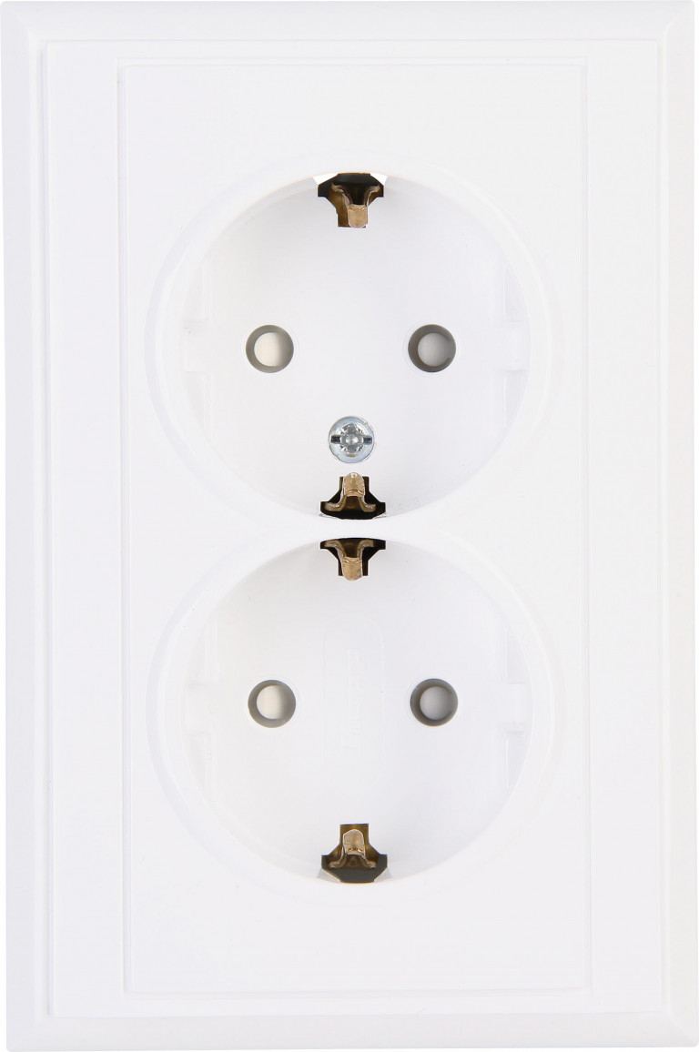 Tour De Bureau Kopp 3 Prises Avec Prise De Terre Et USB Argent 1,5 M