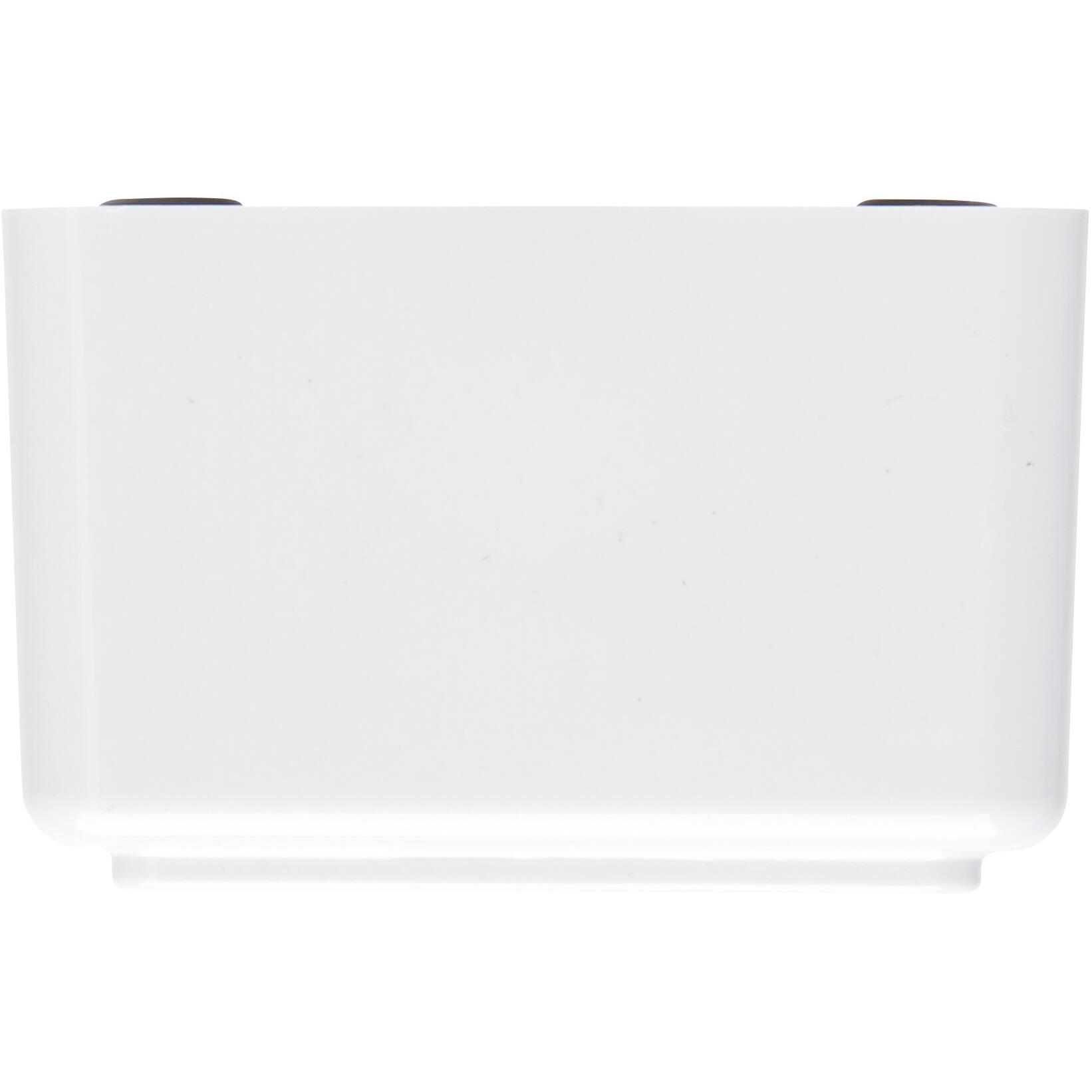 Surface-mounted STANDARD - Double earthed socket outlet with central earth contact, with shutter, color: arctic white - Image 3