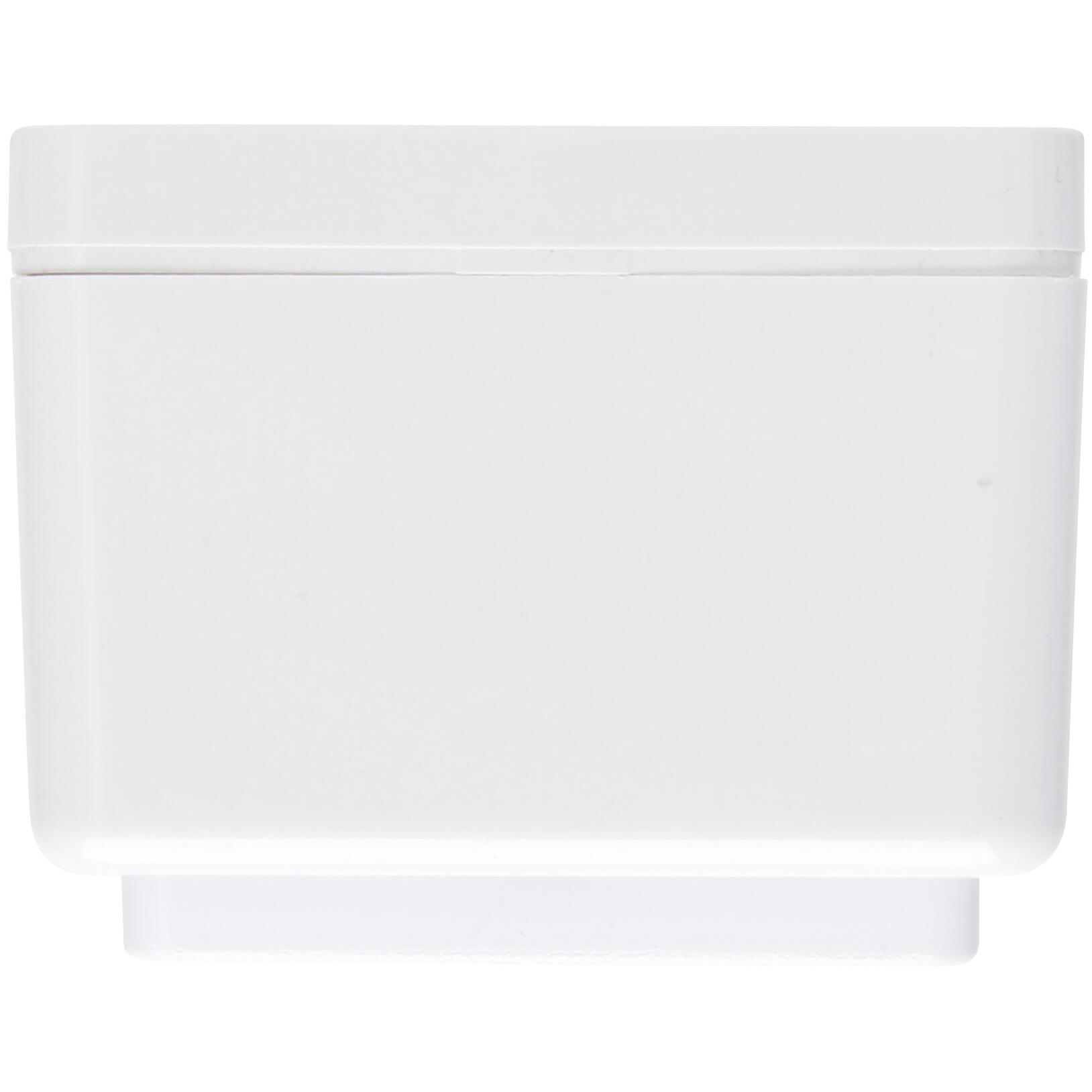 Surface-mounted STANDARD - Combination earthed socket outlet with central earth contact with universal switch, with shutter, color: arctic white - Image 3