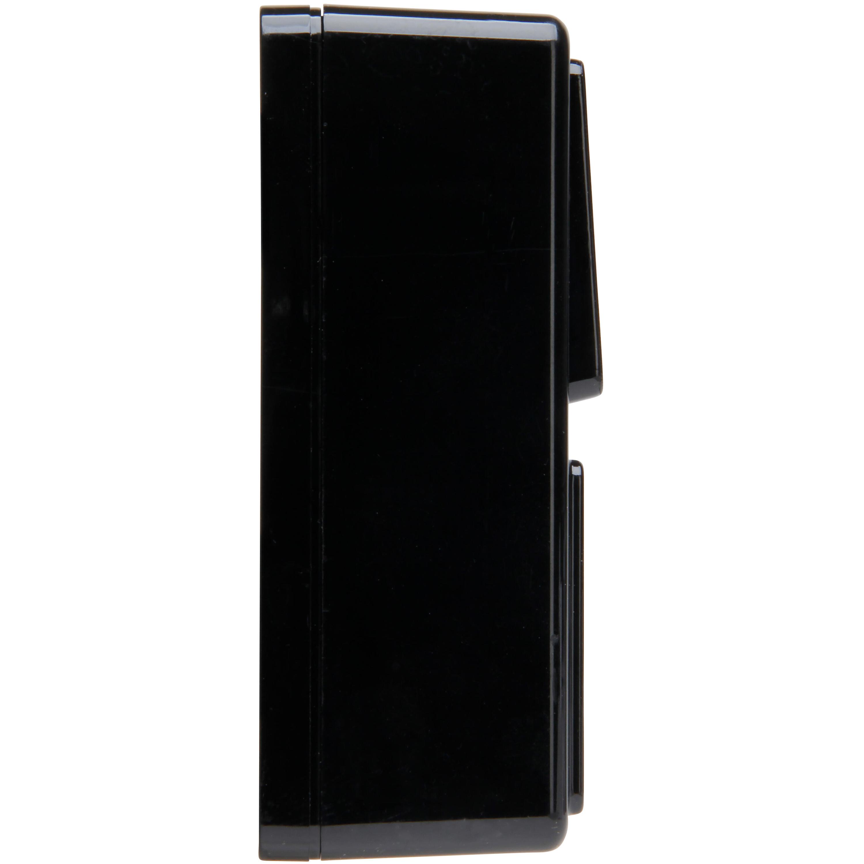 STANDARD - Kombination Universalschalter MSK Steckdose, colour: black - Image 7