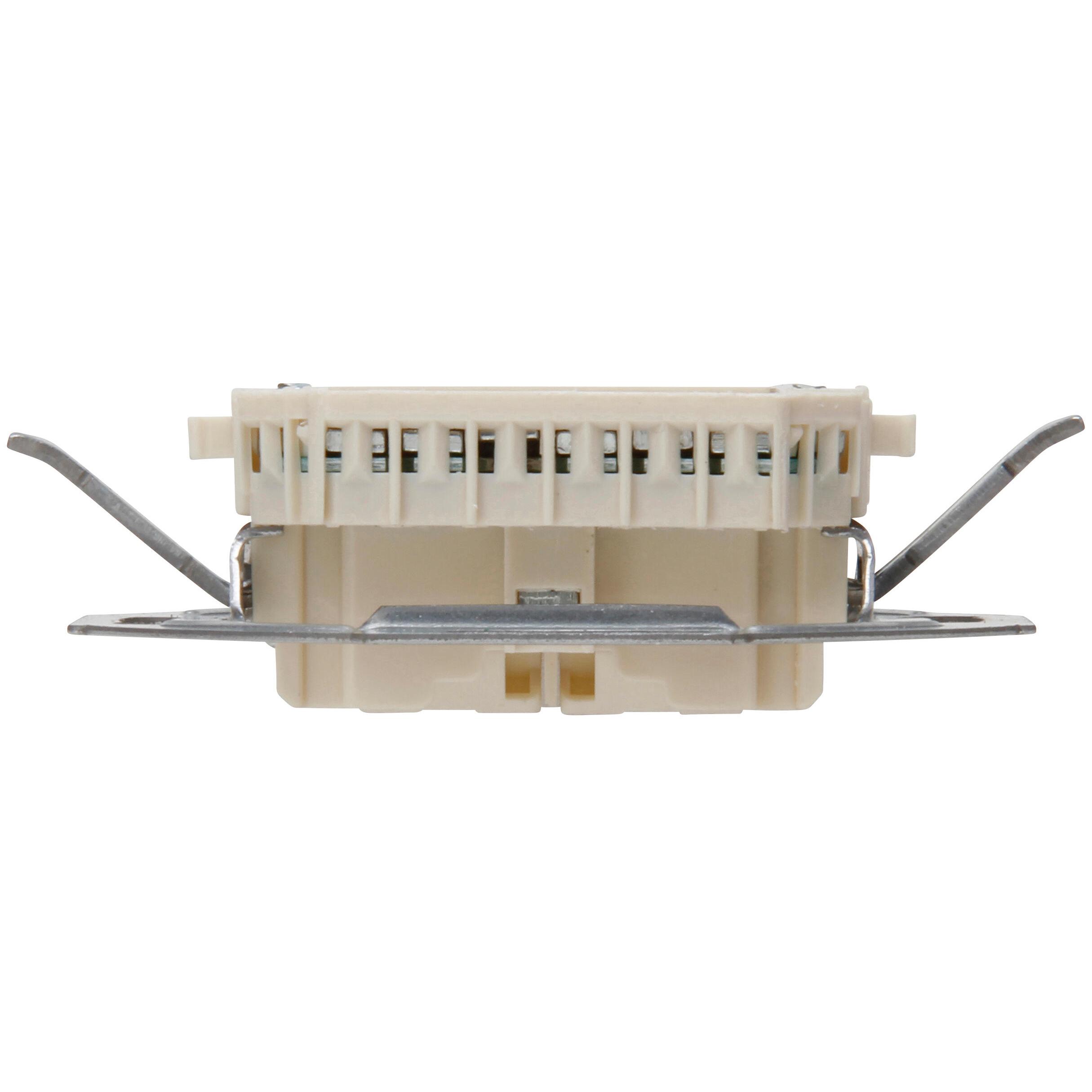 UAE CAT3 connecting socket, for telephone and data systems, flush-mounted, RJ11/12, RJ45, 8 assignable pins, 2 parallel plug connections - Image 4