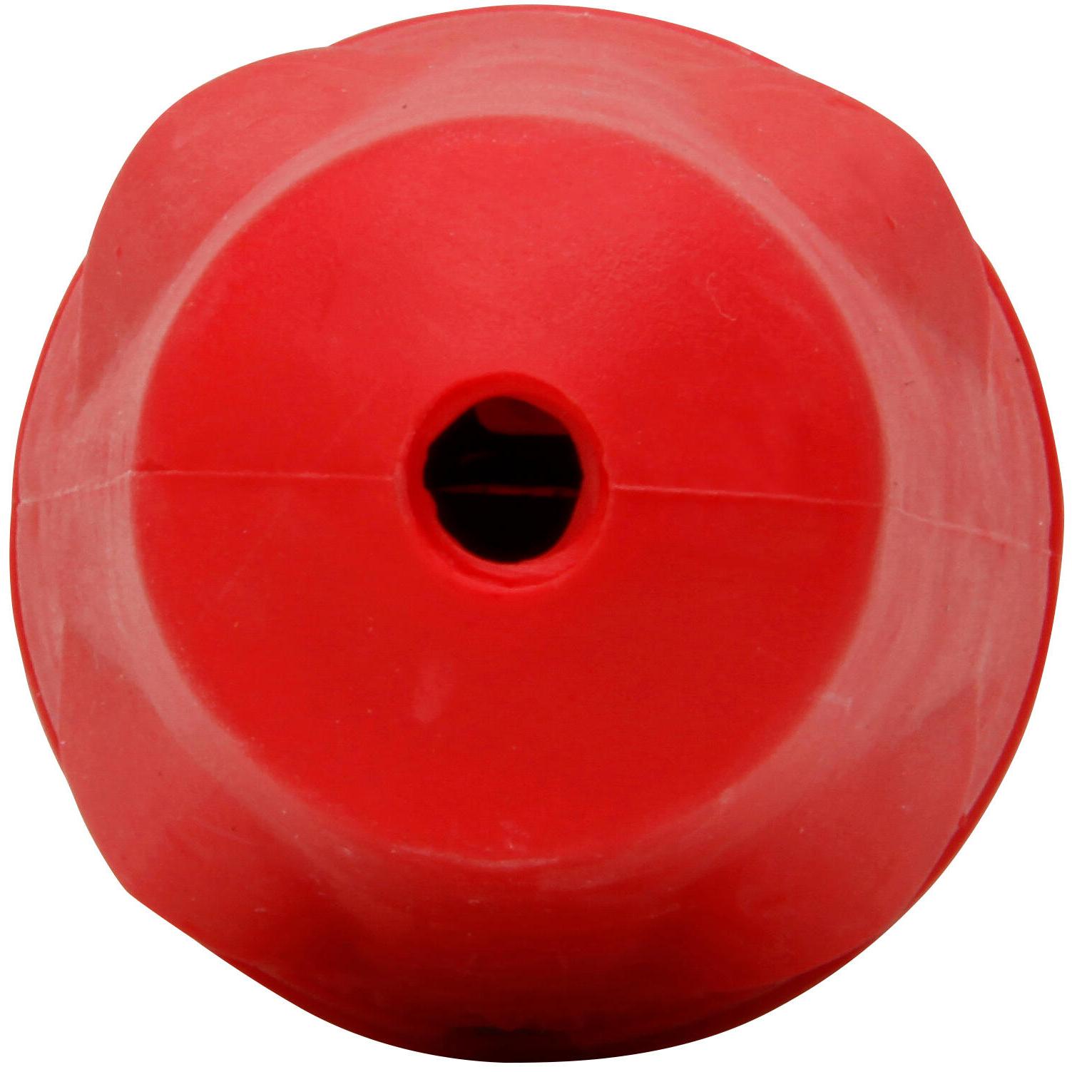 Rubber plug, central entry, for cable cross-section up to 3x1.5mm², 16A, 250V~, protection class IP44, colour: red - Image 3