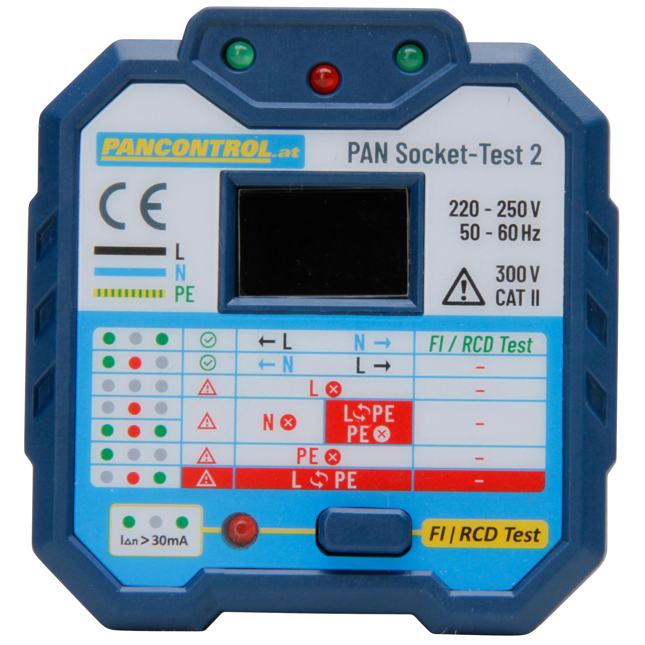 Socket and RCD test adapter for easy plug in socket outlets - Image 2