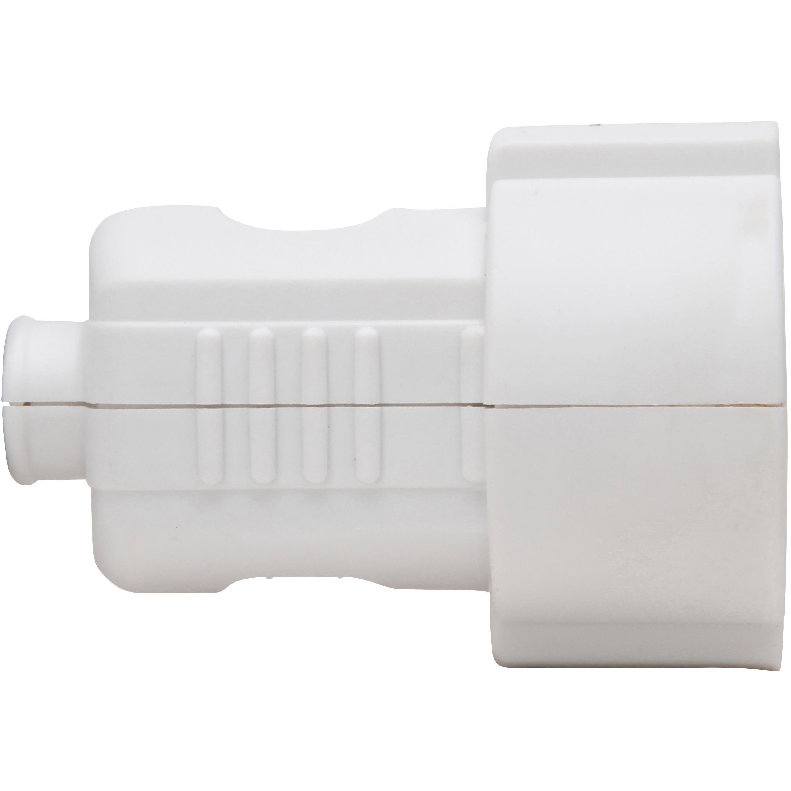 Plastic protective contact shell coupling, break-proof, for cable cross-section up to cable cross-section up to 3x1.5mm², colour: white - Image 7