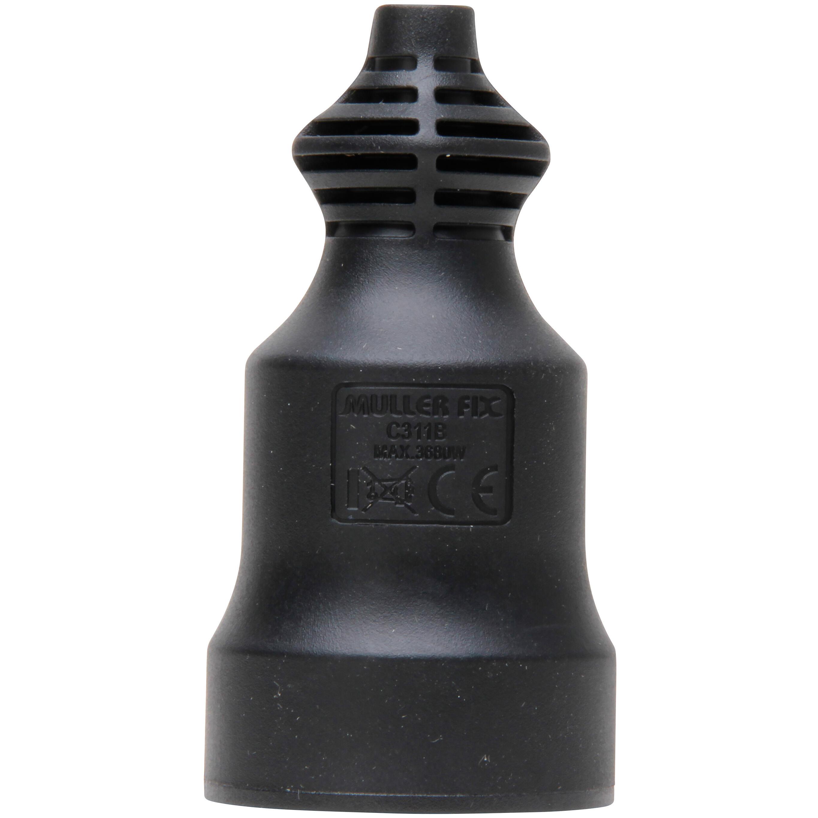 PVC central-contact-coupling (for export use), colour: black - Image 4
