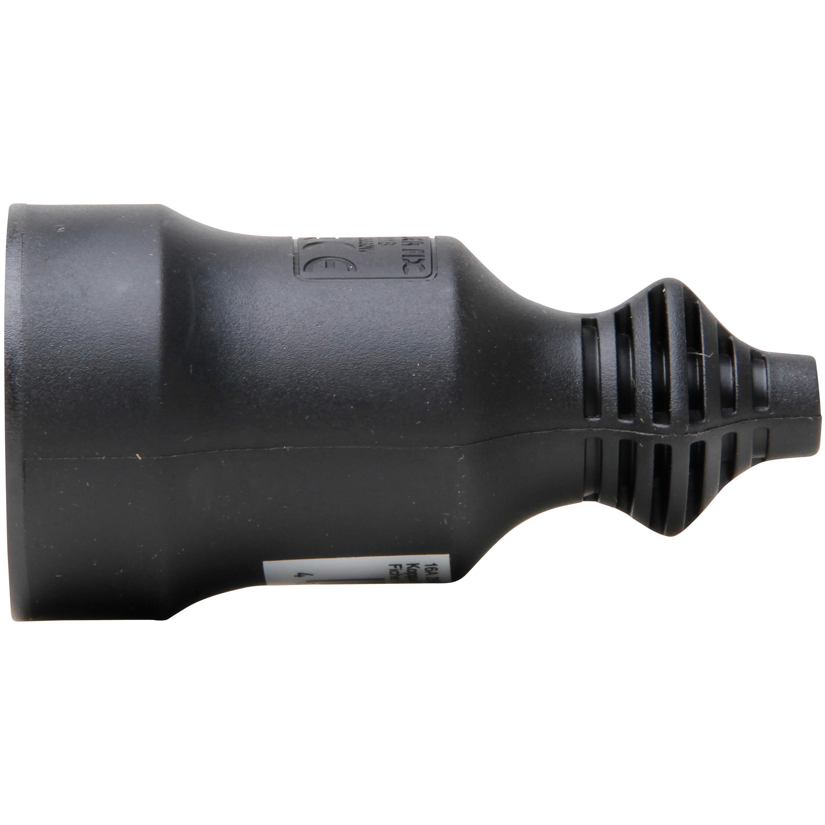 PVC central-contact-coupling (for export use), colour: black - Image 6