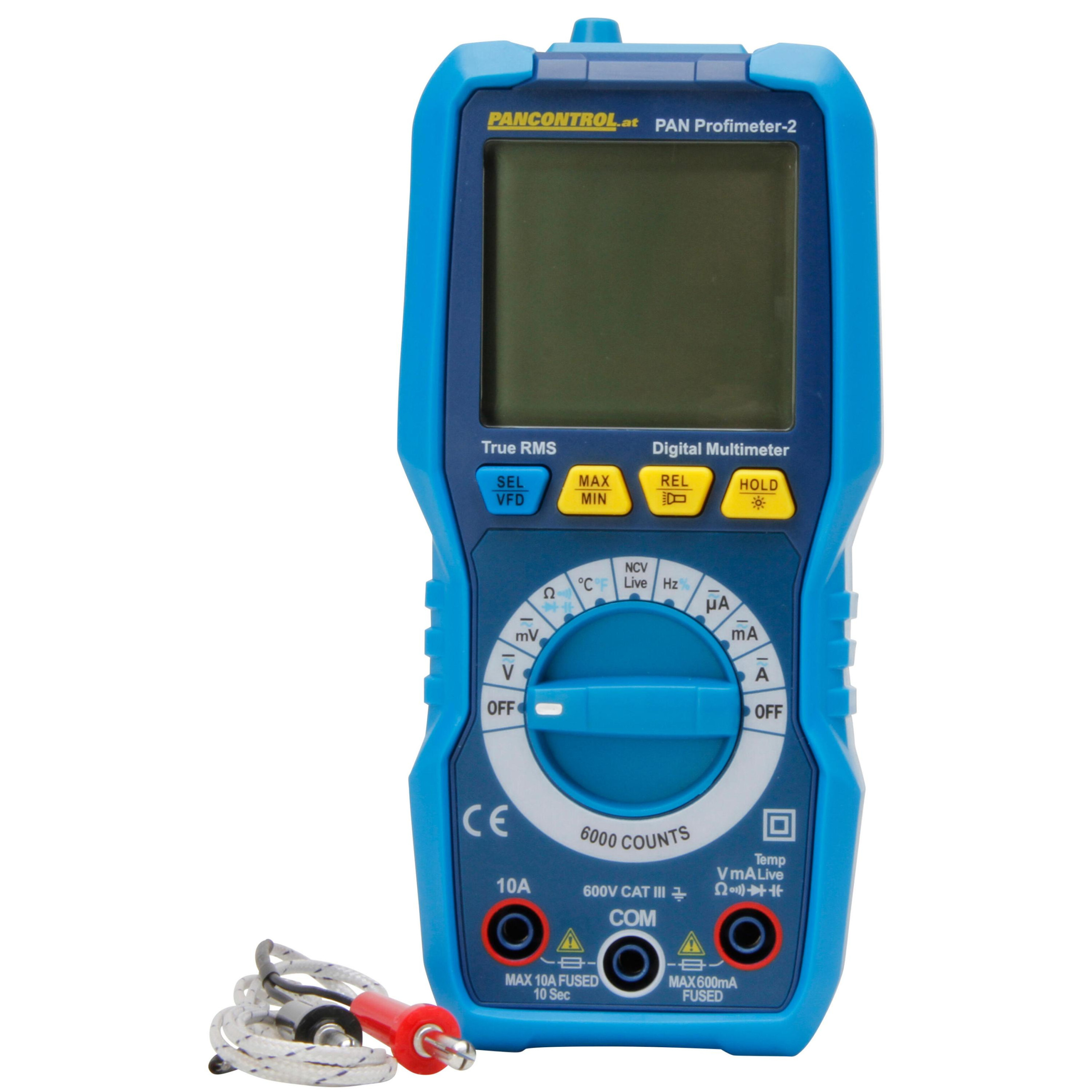 PAN Profimeter, digital multimeter True RMS CAT III 600V - Image 3