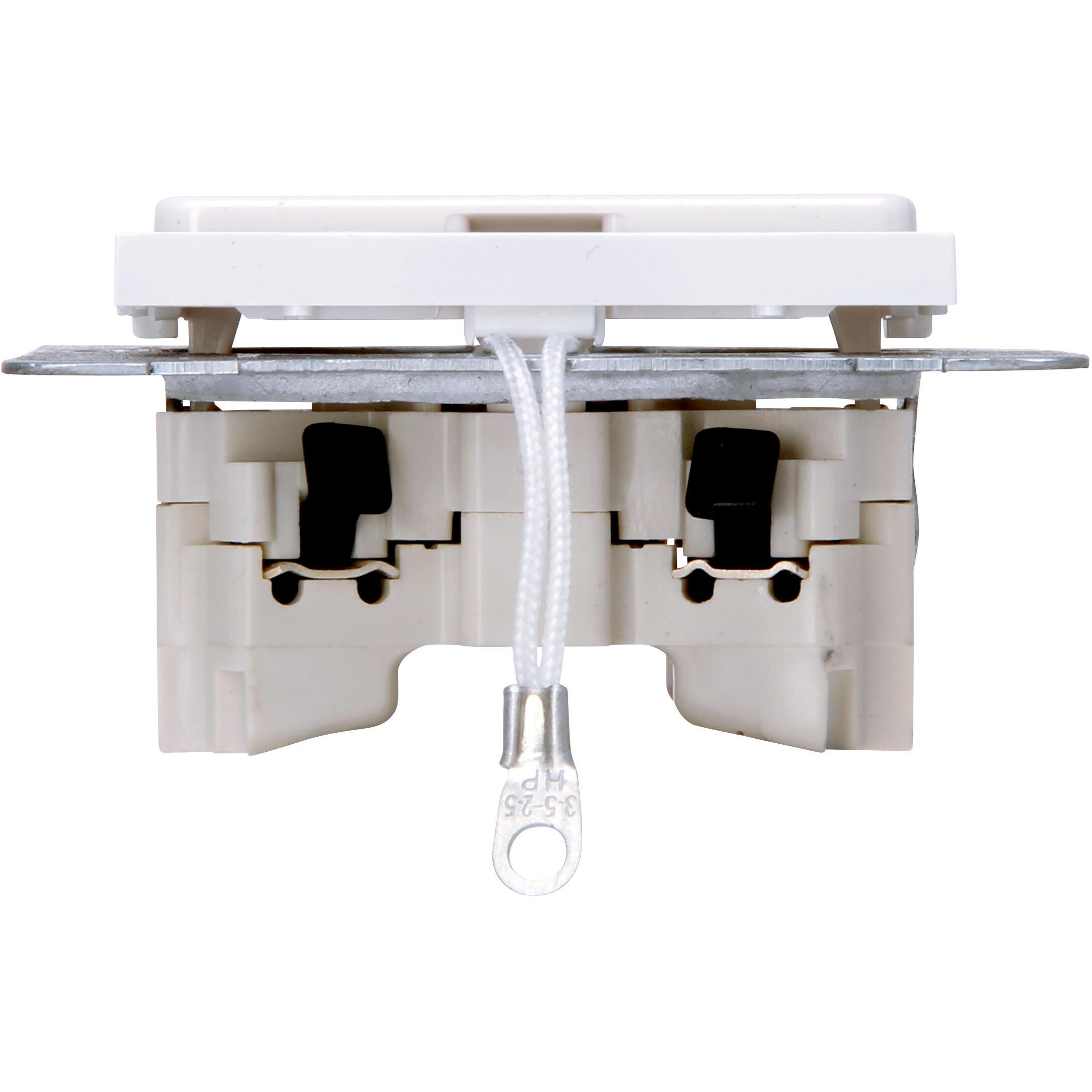 HK07 - pull switch with cover, colour: arctic white - Image 5