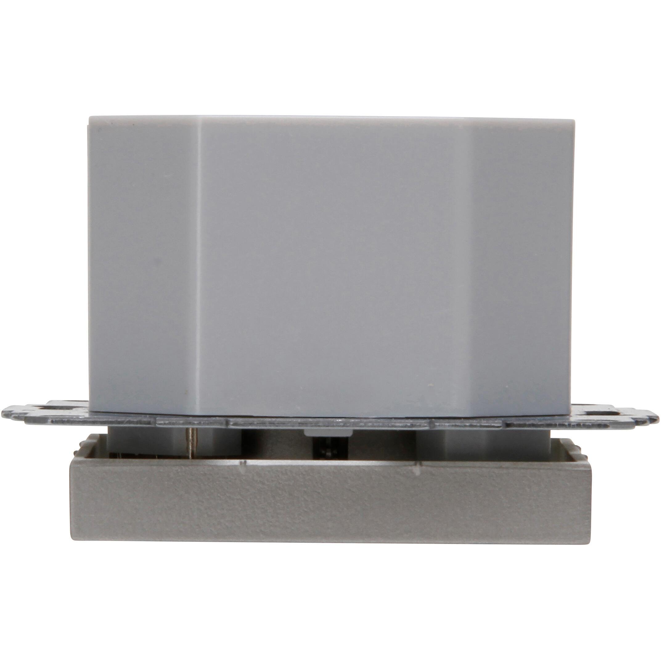 ATHENIS - Flush-mounted socket outlet with earthing contact, USB A/C charging socket, colour: steel - Image 4