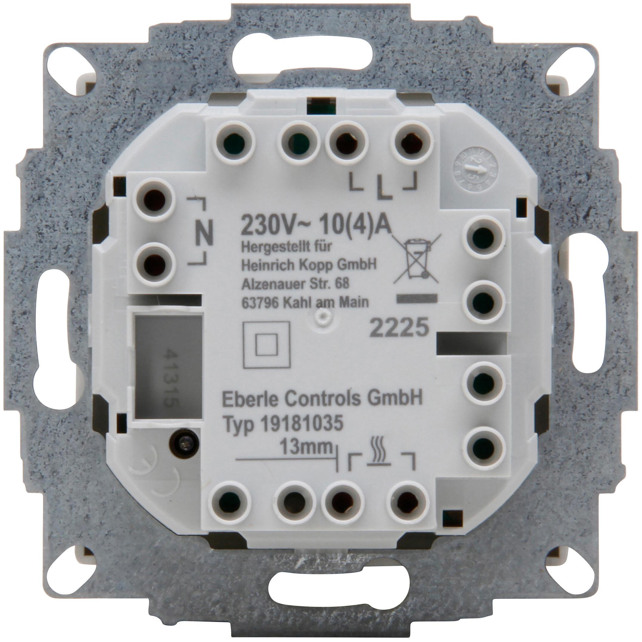 HK07 - Room temperature controller 'NC contact', 2.300 W, anthracit - Image 3