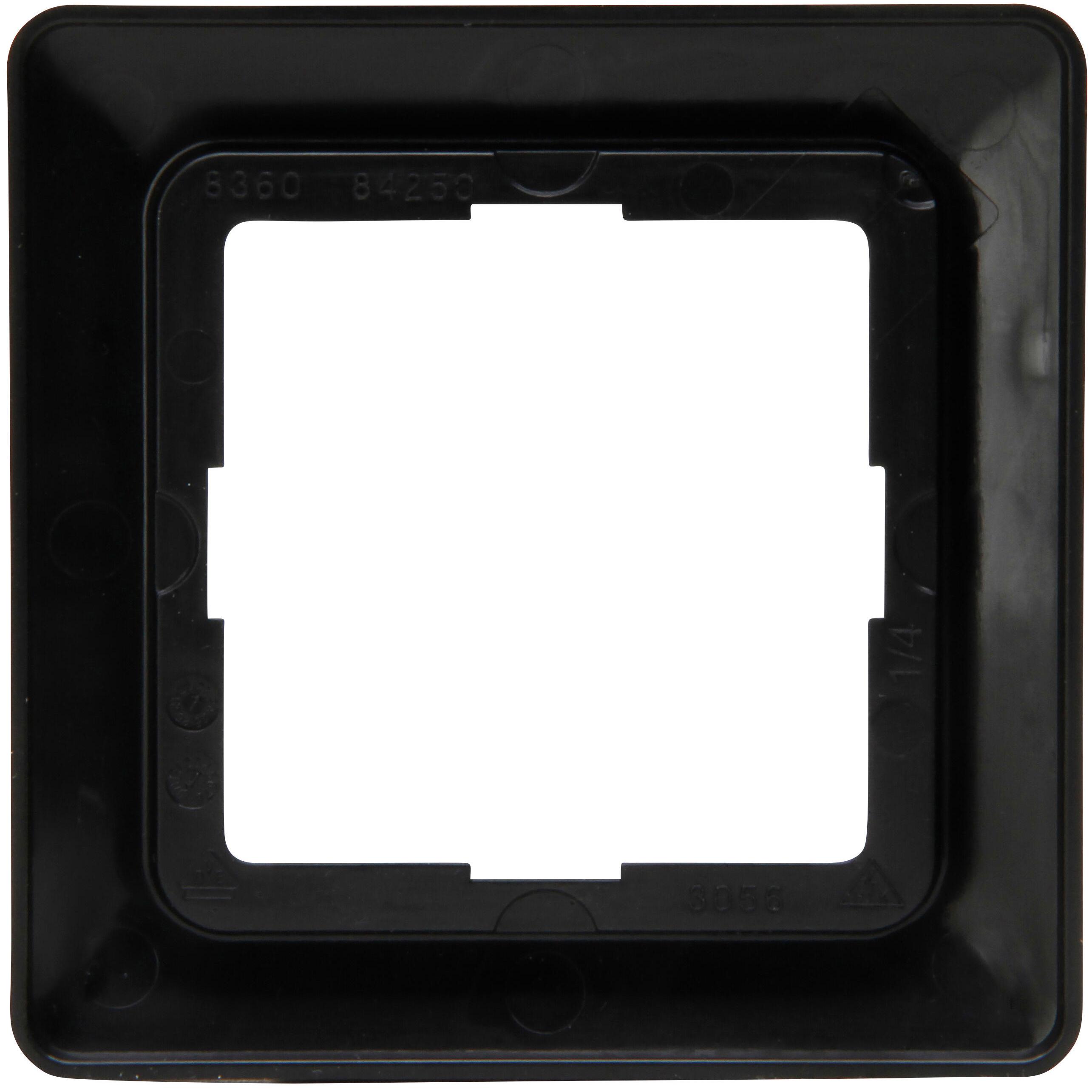 MILANO - cover frame, 1-fold, colour: black matt - Image 3