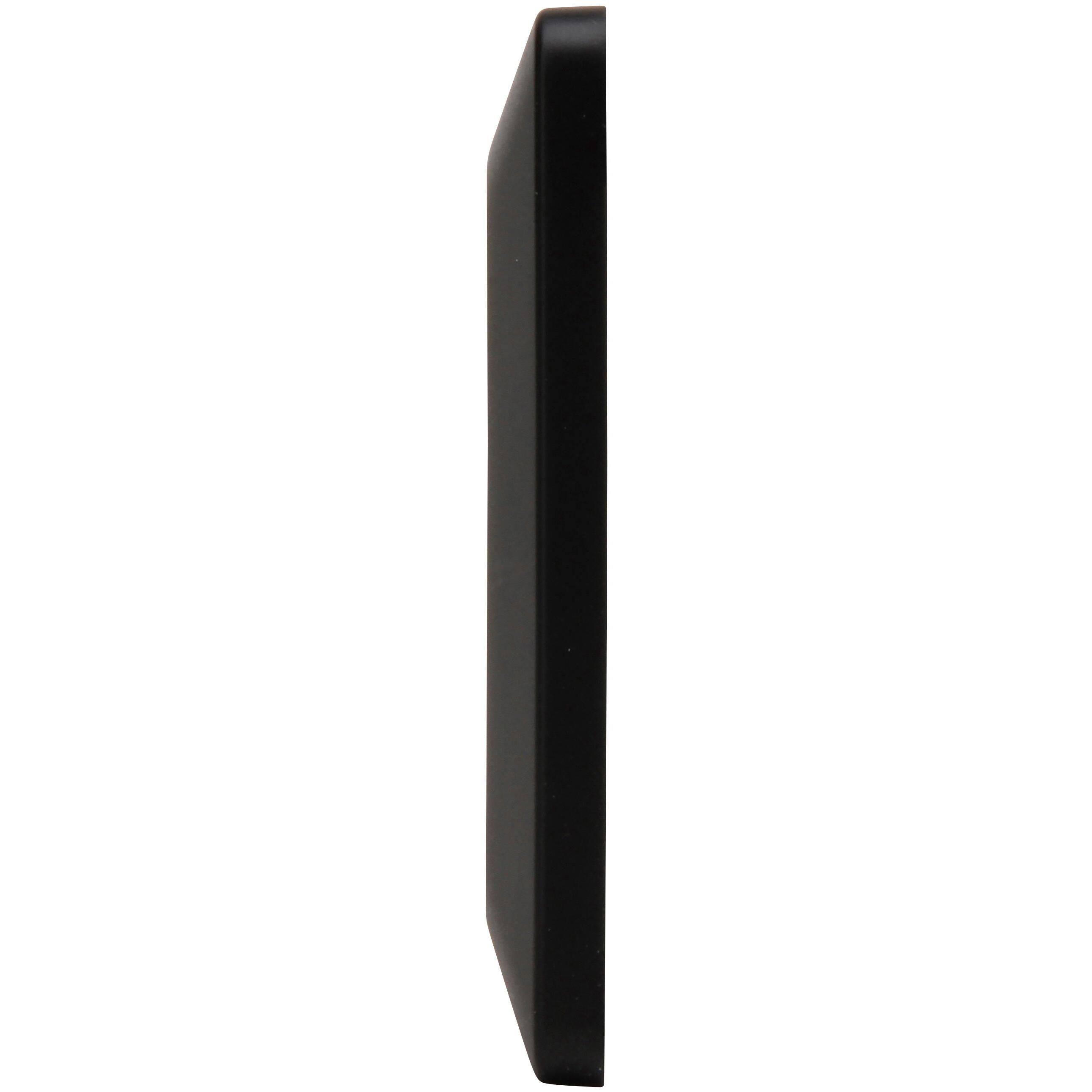 MILANO - cover frame, 1-fold, colour: black matt - Image 6