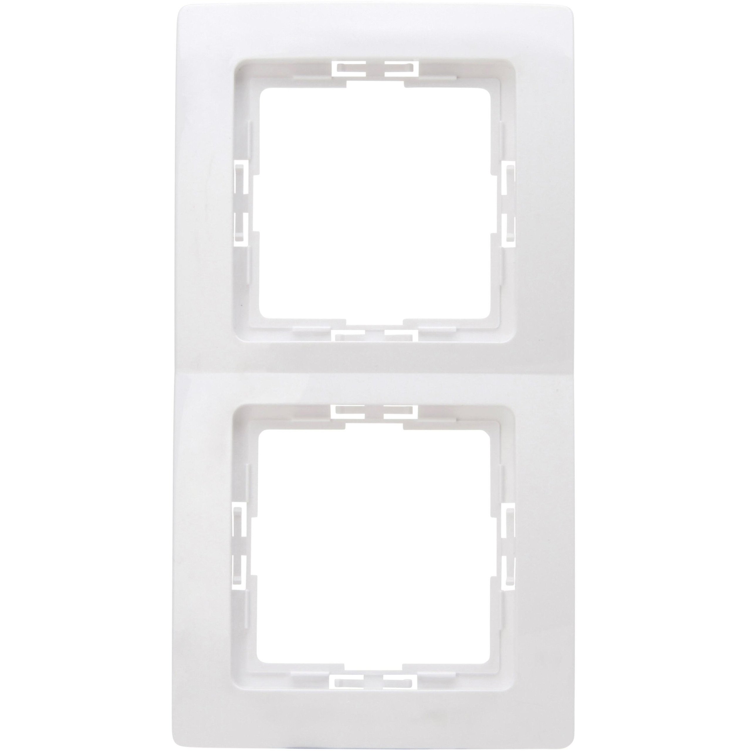 HK05 - Cover frame 2-fold, colour: arctic white