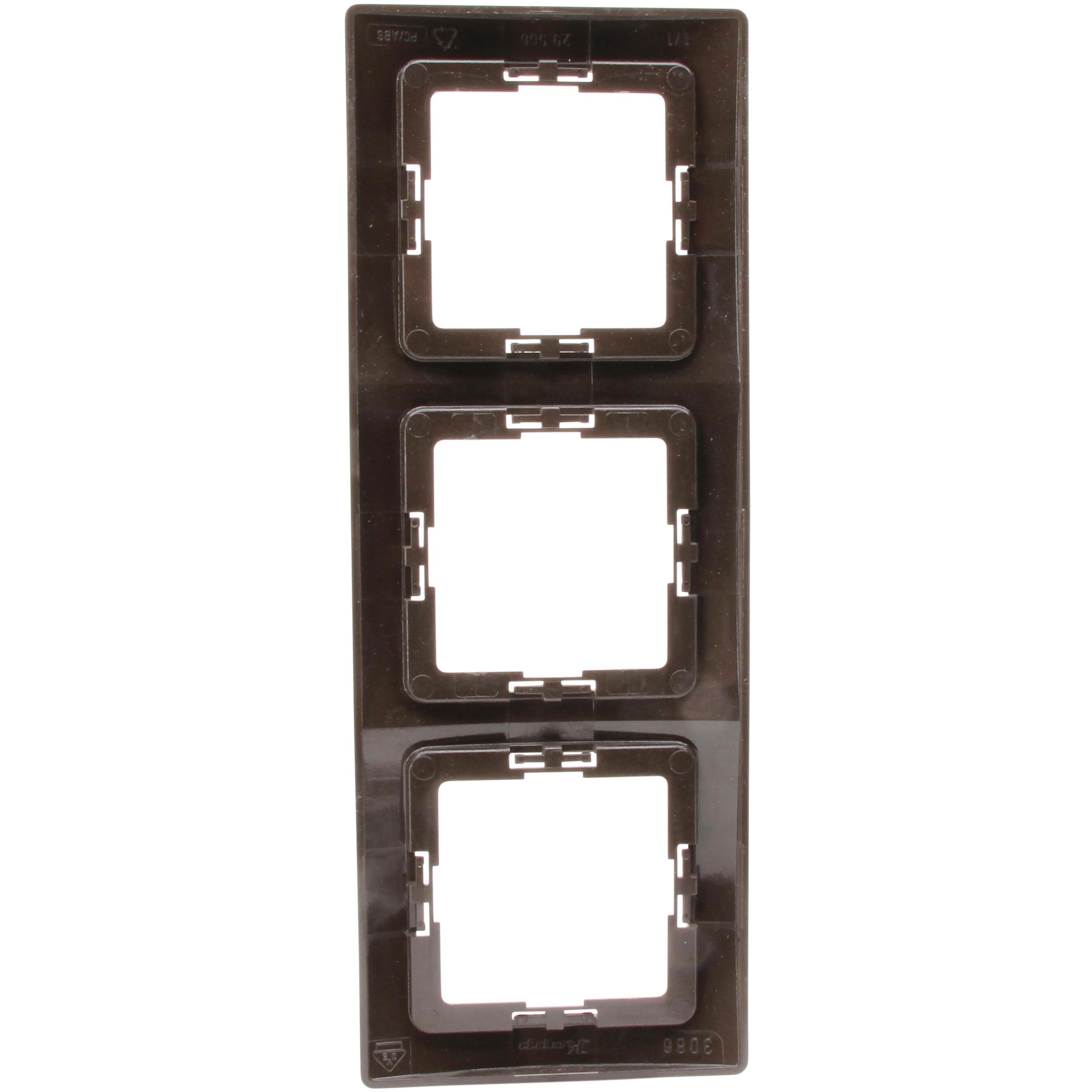 PARIS - cover frame, 3-fold, colour: rosewood - Image 3