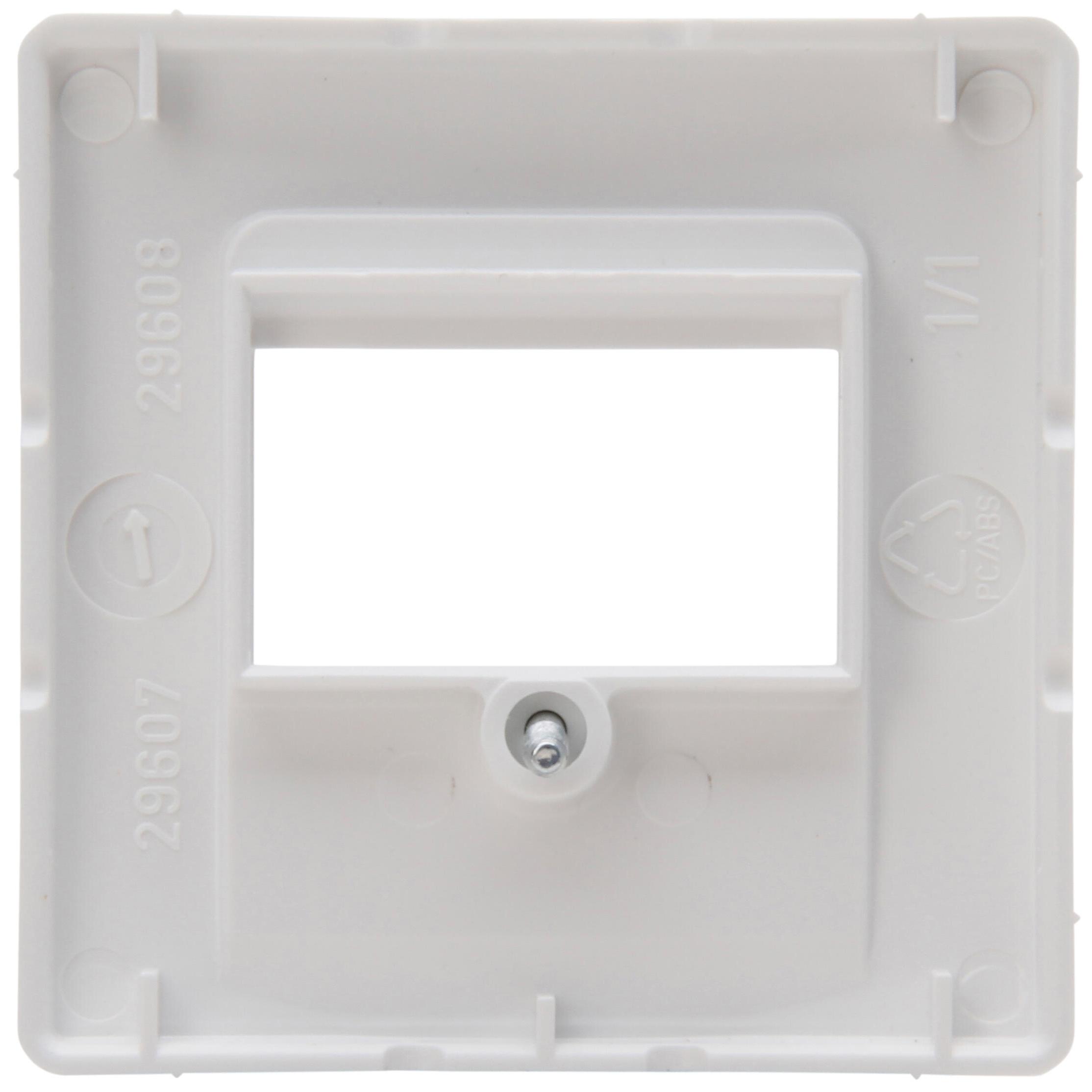 PARIS - TAE cover plate for TAE telephone connection sockets, suitable for 1-3 connections (or USB-socket), colour: arctic white matt - Image 3