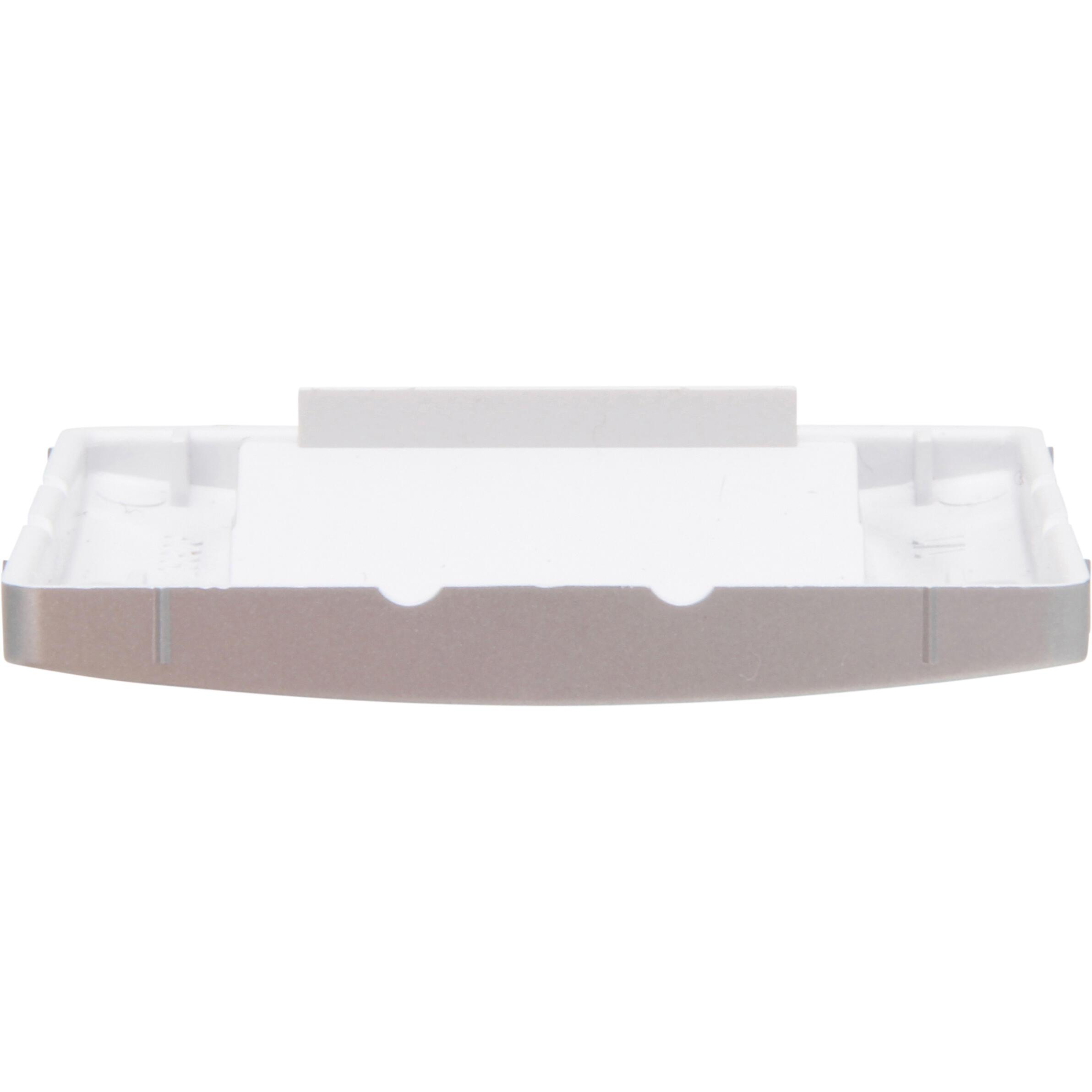 PARIS - UAE cover plate for UAE connection sockets, suitable for 1-2 connections, colour: silver - Image 5