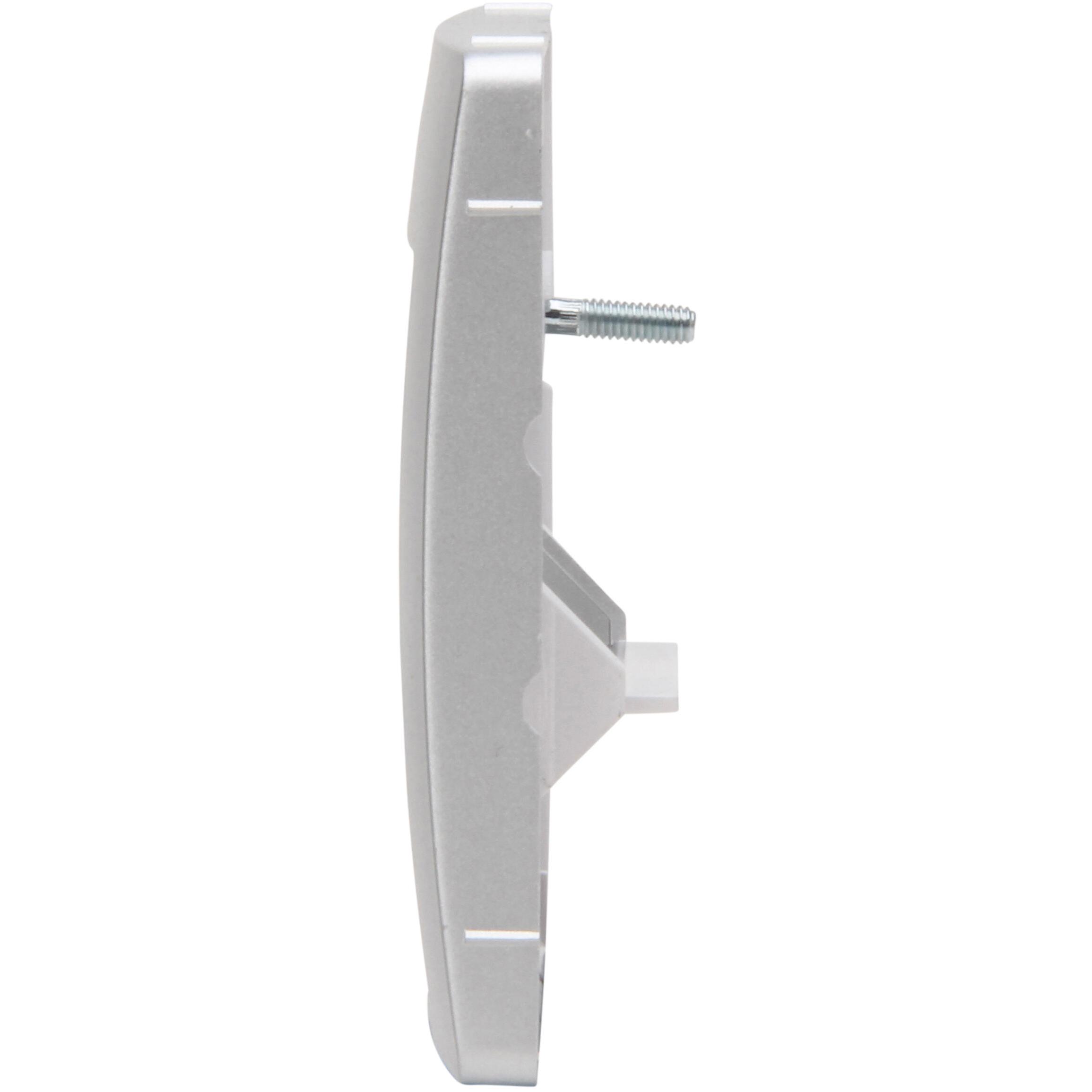 PARIS - UAE cover plate for UAE connection sockets, suitable for 1-2 connections, colour: silver - Image 6