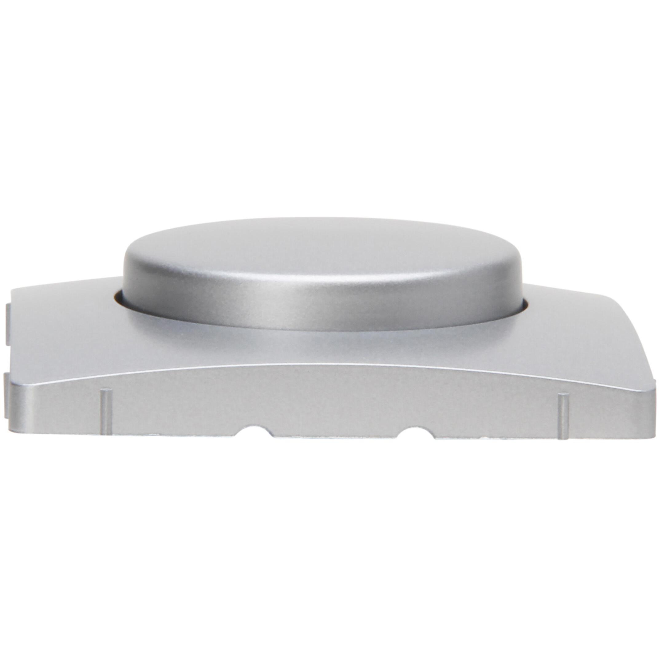 PARIS - dimmer cover for push dimmer, colour: silver - Image 4