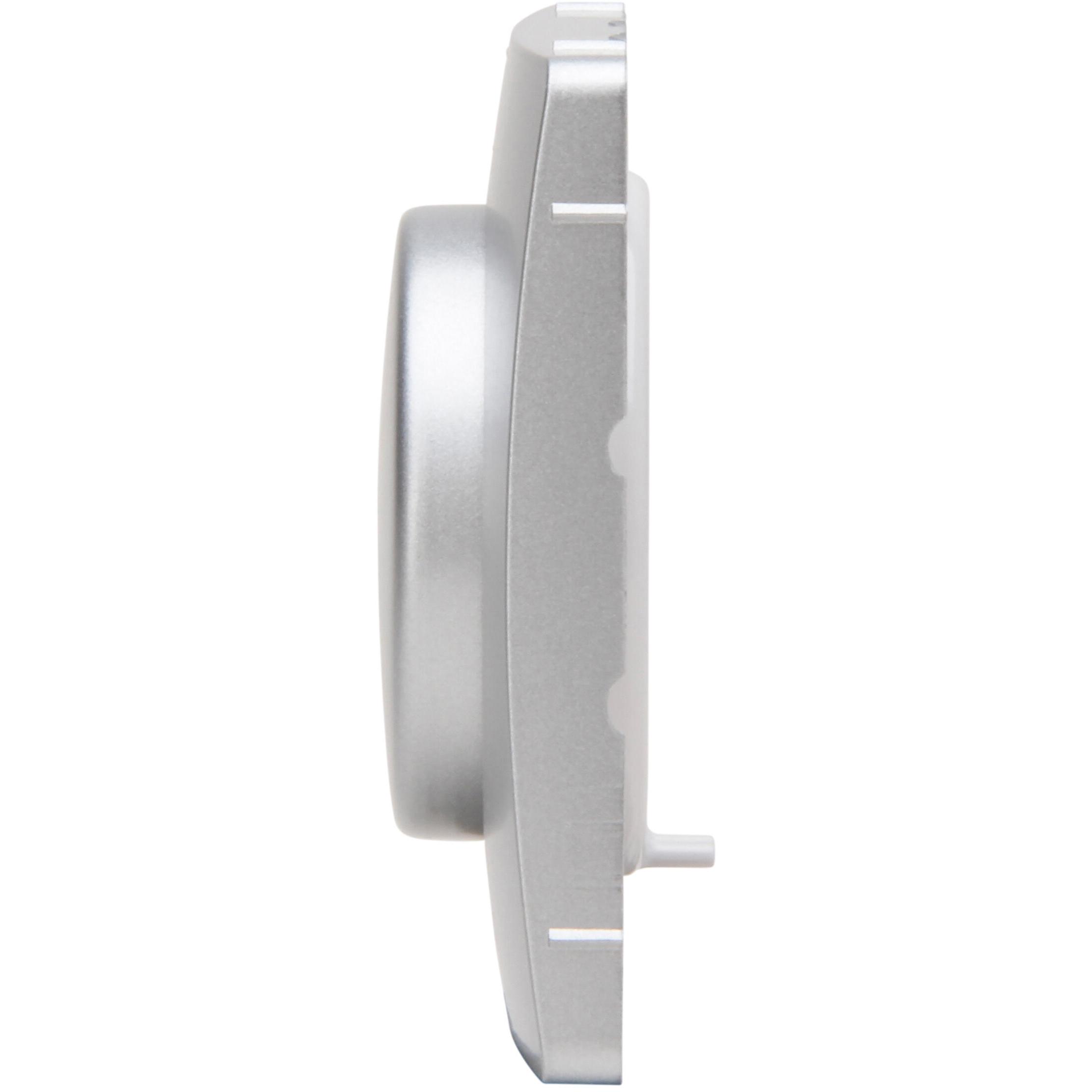 PARIS - dimmer cover for push dimmer, colour: silver - Image 6