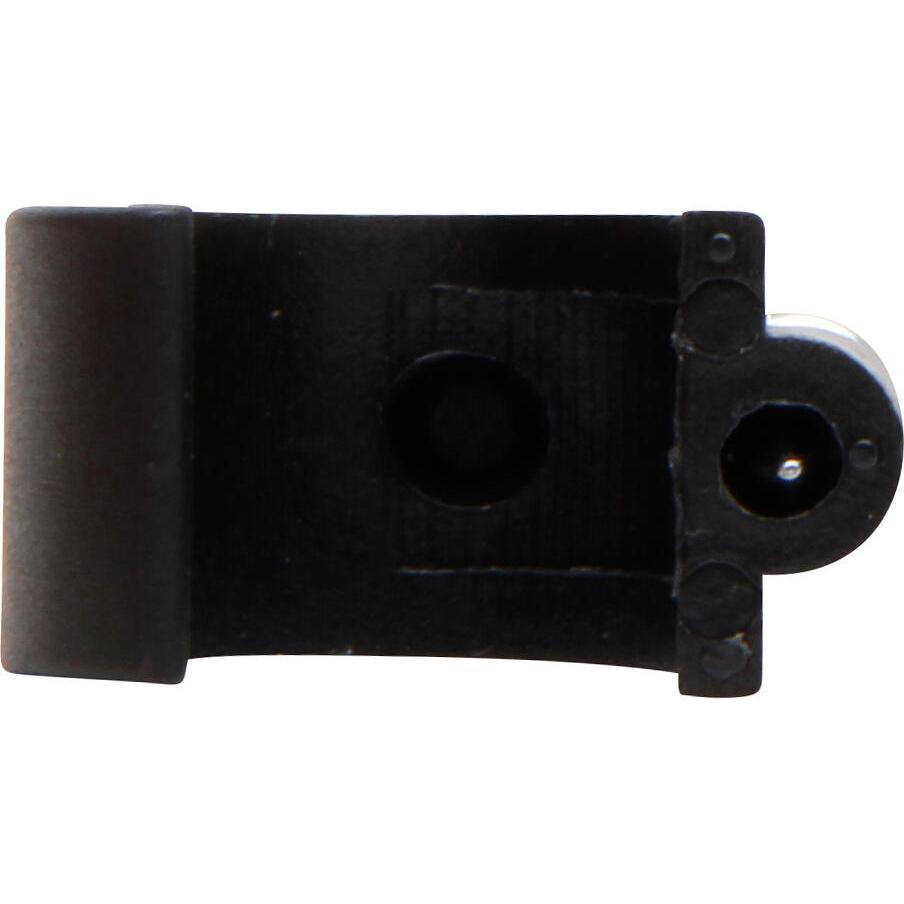 Iso nail clamps, 5-7mm, with hardened steel pins, 100 pcs., colour: black - Image 5