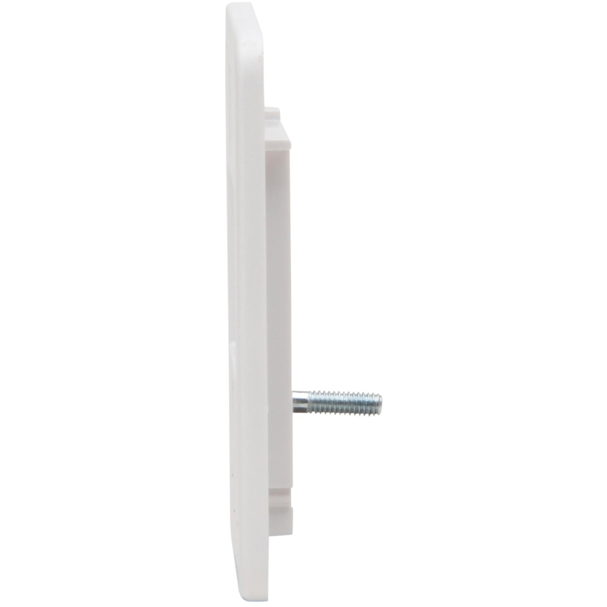 EUROPA - TAE cover plate for TAE telephone connection sockets, suitable for 1-3 connections (or USB-socket), colour: arctic white - Image 6