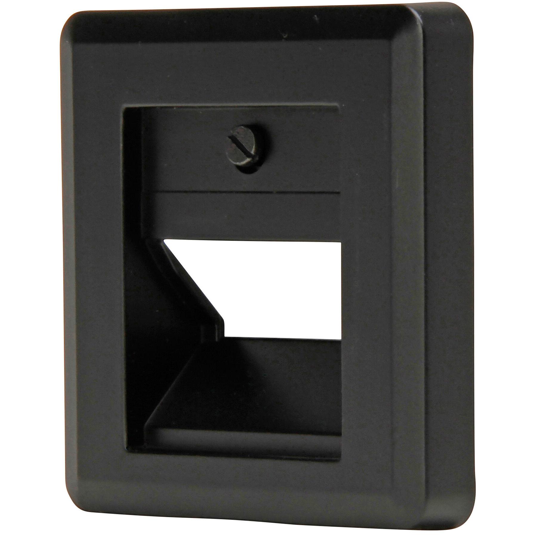 MILANO - UAE cover plate for UAE connection sockets, suitable for 1-2 connections, colour: black matt - Image 7