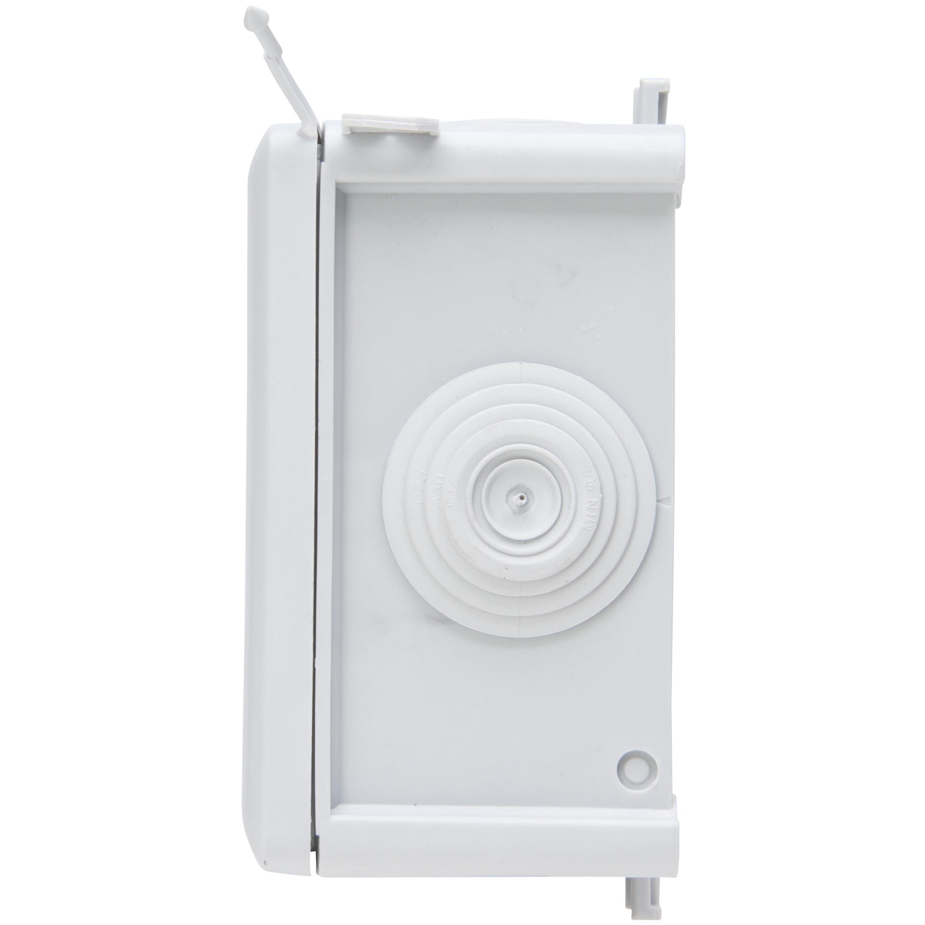 Junction box, surface mounted, for humid areas, 83x83x50mm, IP65, colour: grey - Image 7
