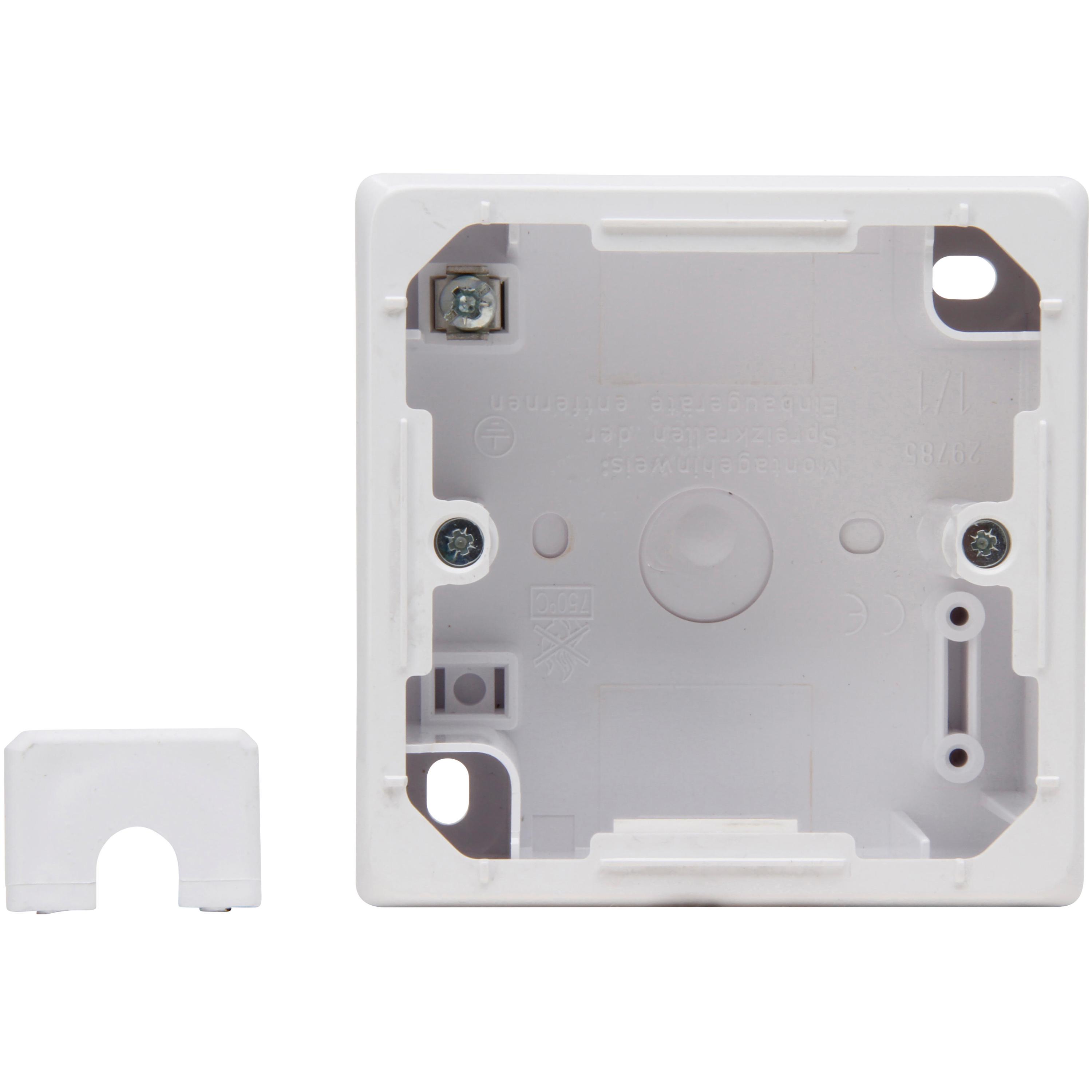 Surface-mounting housing for flush-mount switch ranges (PARIS, HK05, EUROPA, VISION, MILANO-plastic) - Image 2